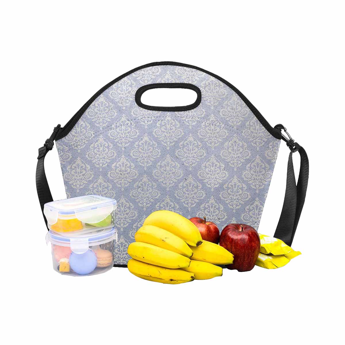 Antique general print, insulated lunch bag, design 46