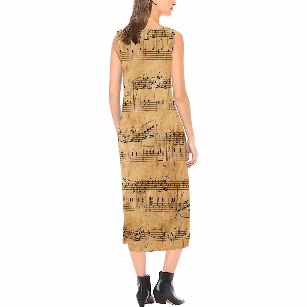 Antique General long chic dress, MODEL 09538, design 34