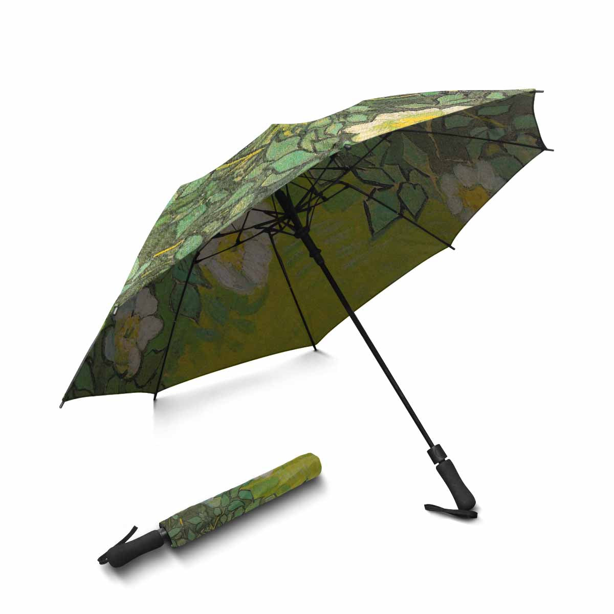 Victorian floral UMBRELLA, Mod U05, Design 01