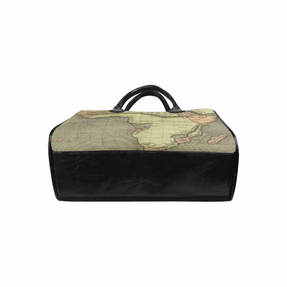 Antique Map design Boston handbag, Model 1695321, Design 4
