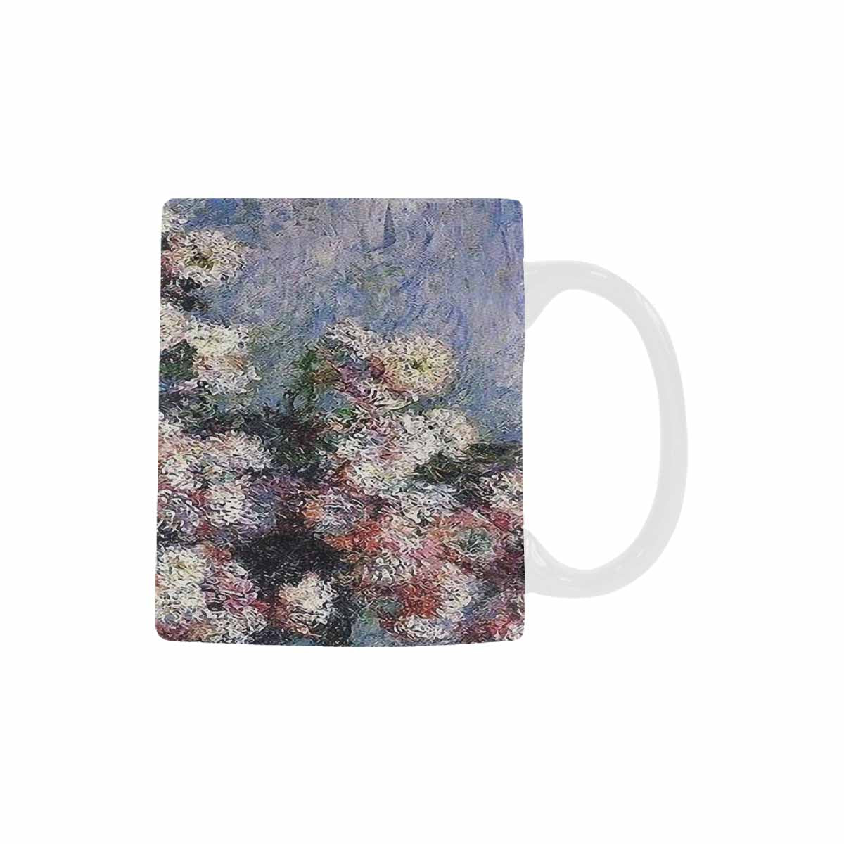 Vintage floral coffee mug or tea cup, Design 44