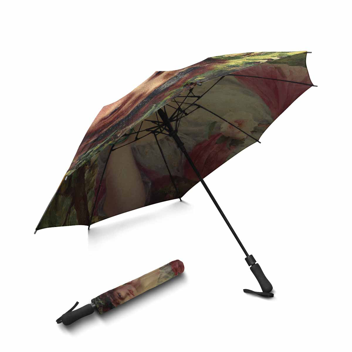 Victorian Lady Design UMBRELLA, A SUMMER ROSE Model U05-C20