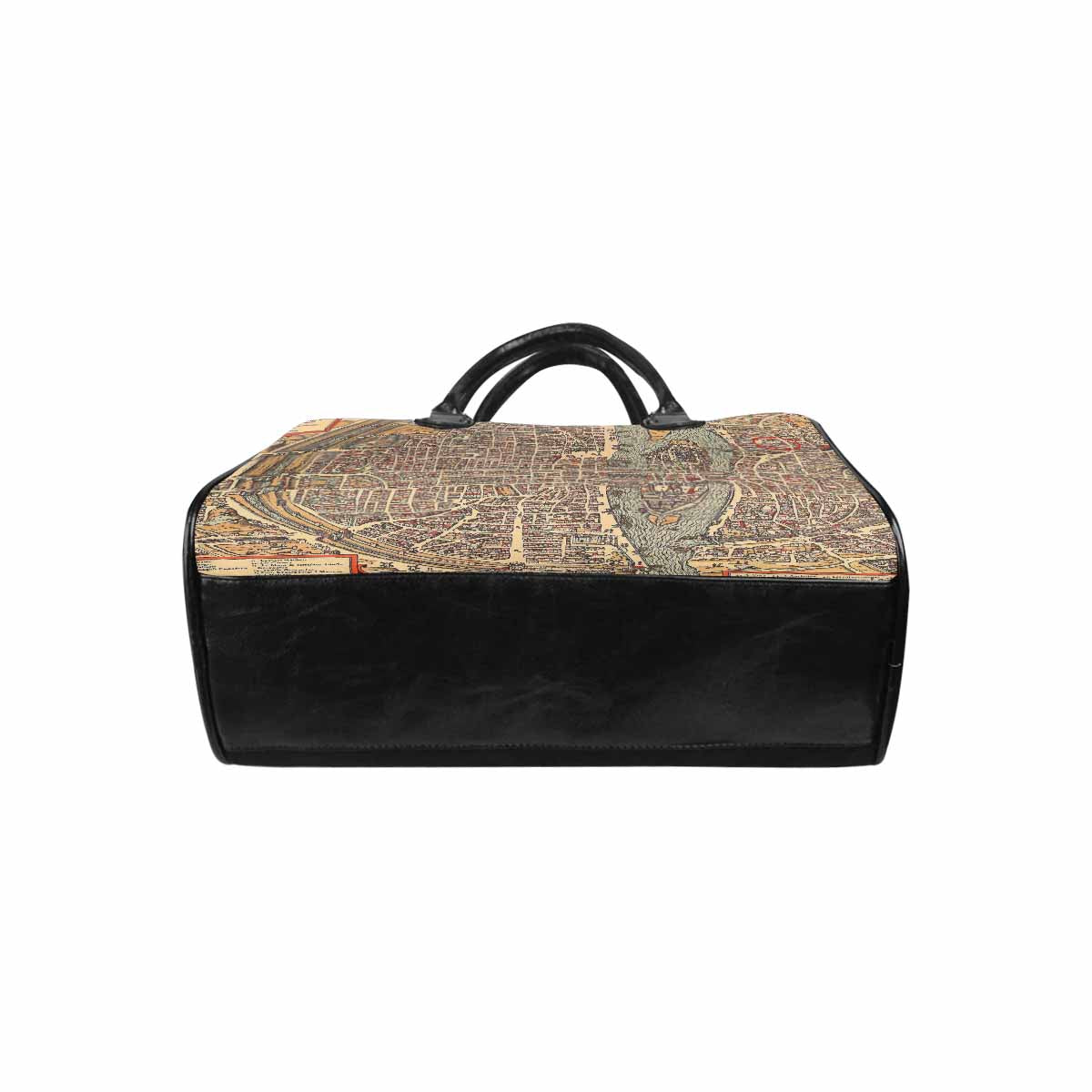 Antique Map design Boston handbag, Model 1695321, Design 49