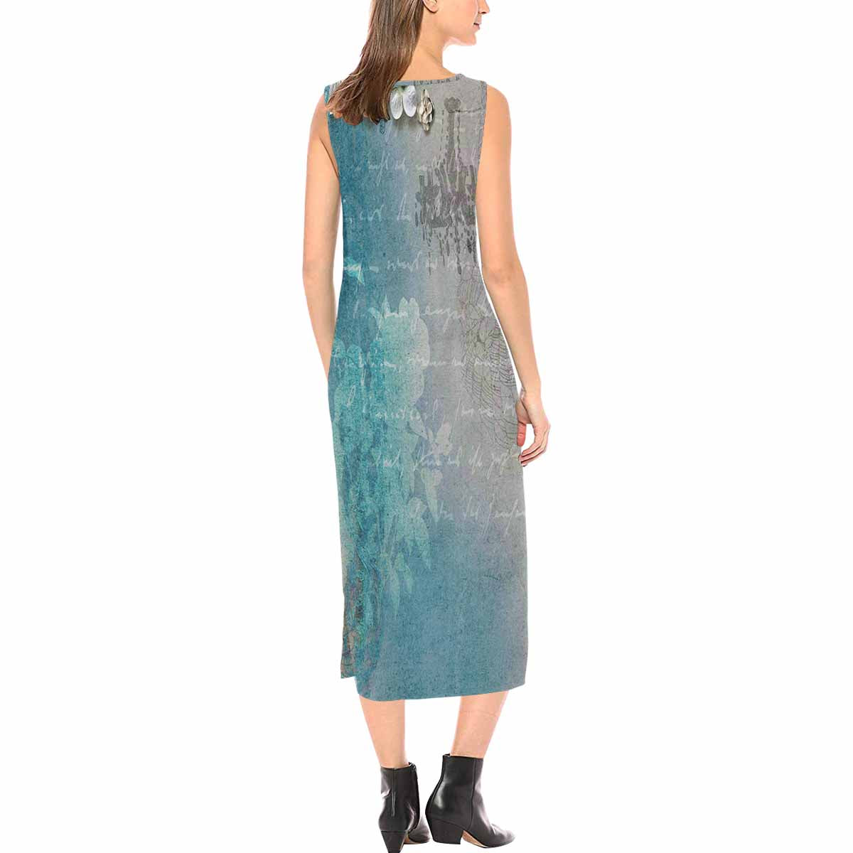 Antique General long chic dress, MODEL 09538, design 17