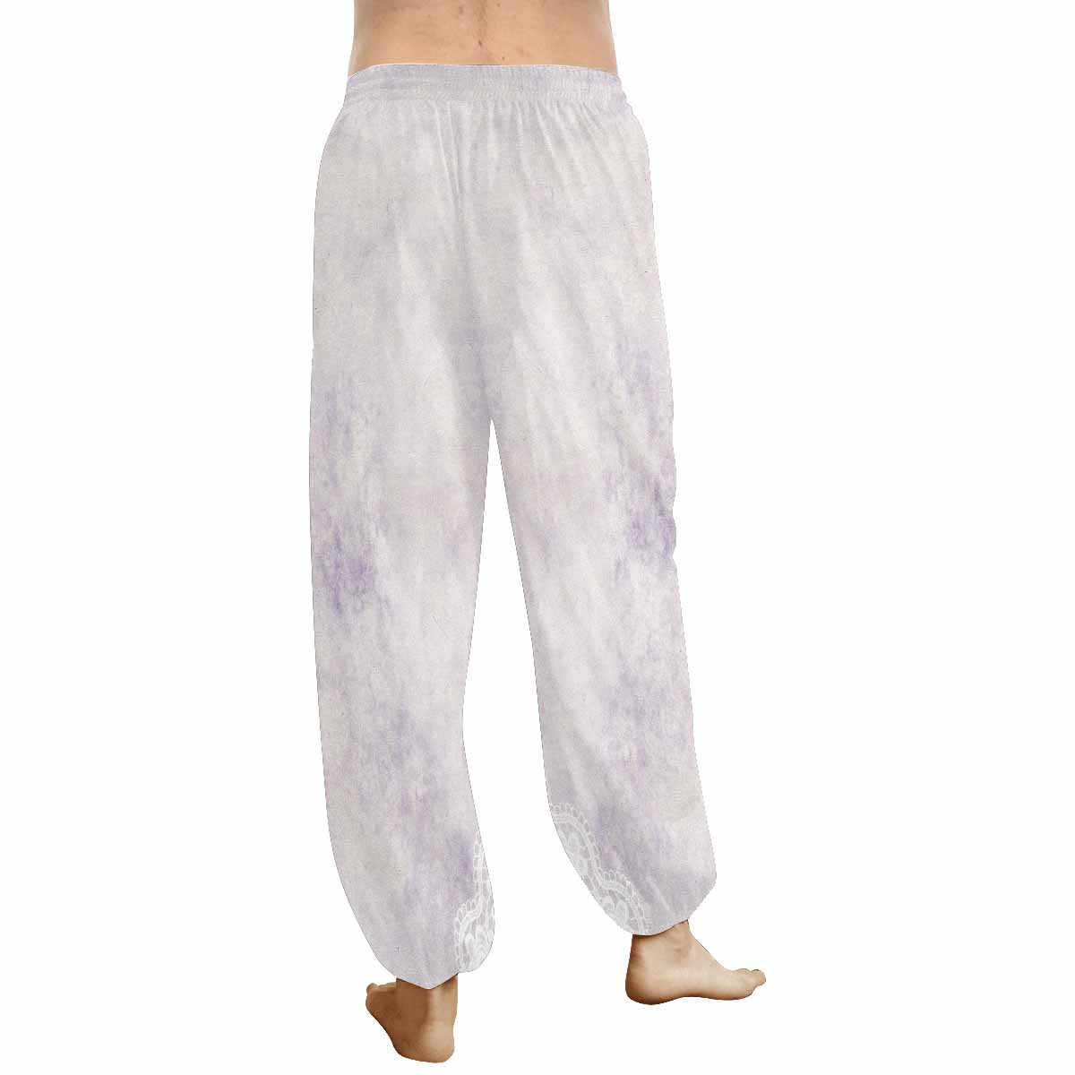 Victorian lace print Haram pants, loose comfy pants design 40