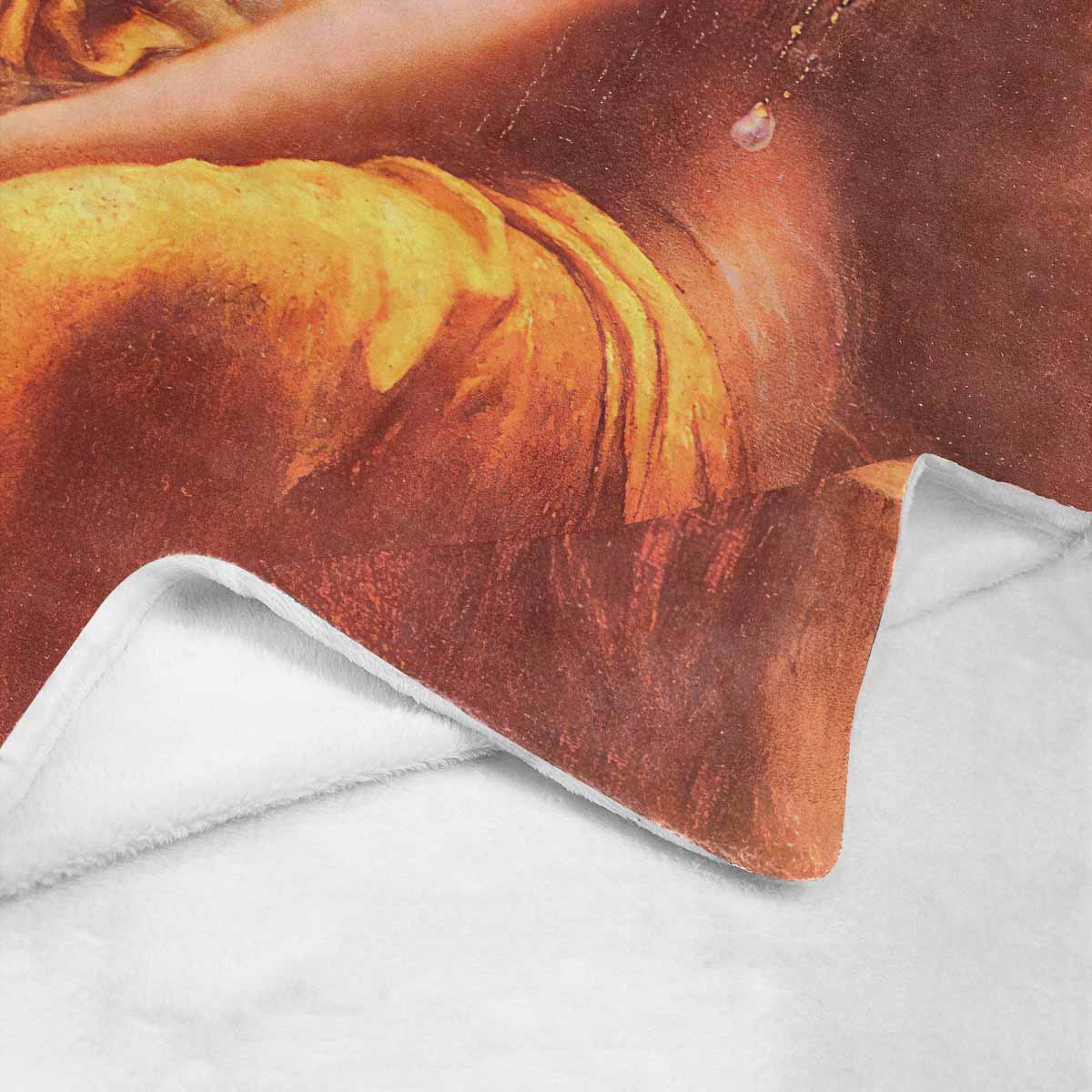 Victorian Lady Design BLANKET, LARGE 60 in x 80 in, Starlight