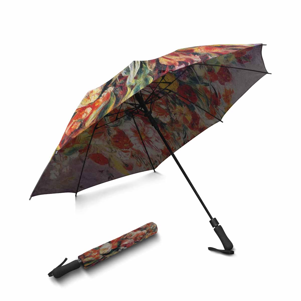 Victorian floral UMBRELLA, Mod U05, Design 19
