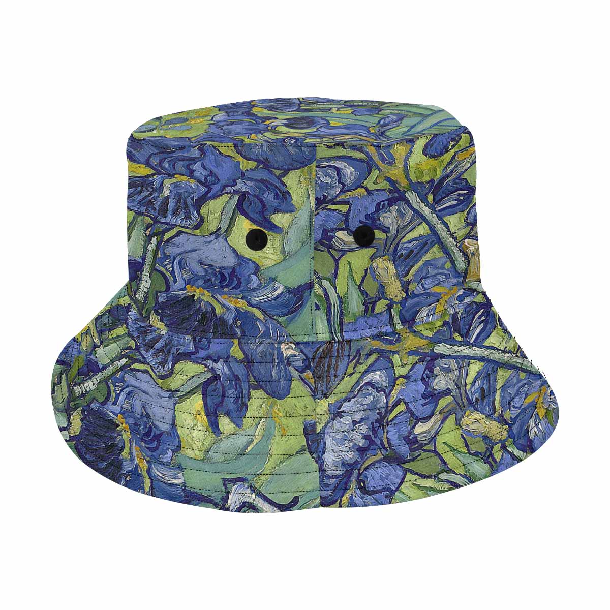 Vintage floral unisex bucket boonie Hat, outdoors hat, Design 40