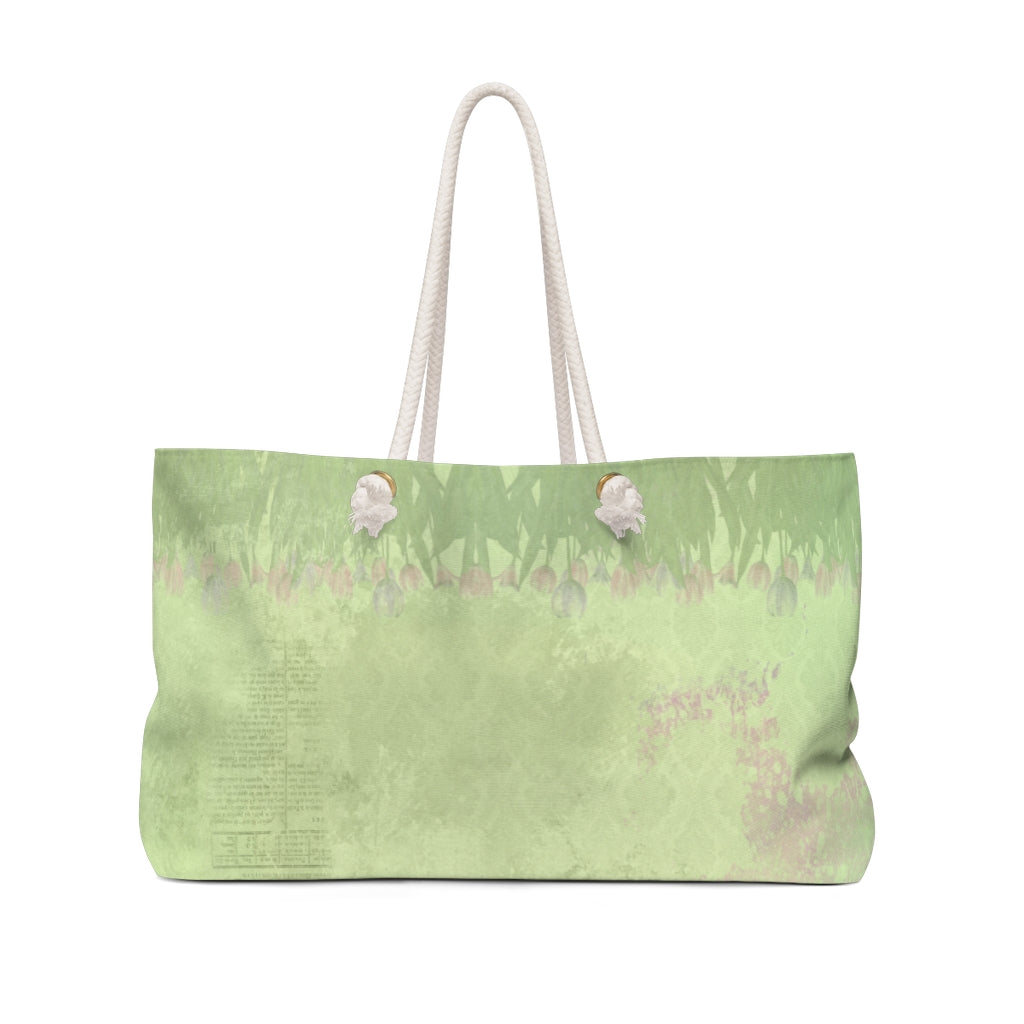 Antique General print weekender bag, casual tote, design 56