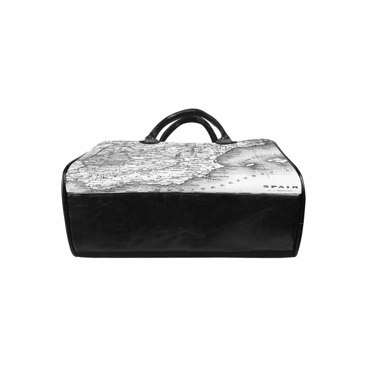 Antique Map design Boston handbag, Model 1695321, Design 14