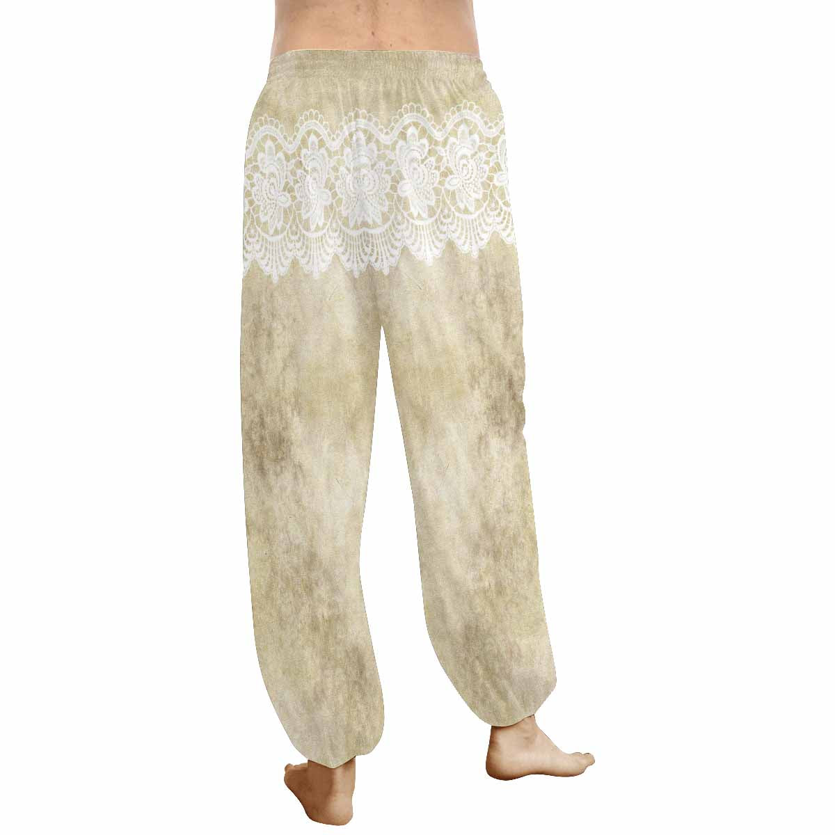 Victorian lace print Haram pants, loose comfy pants design 28