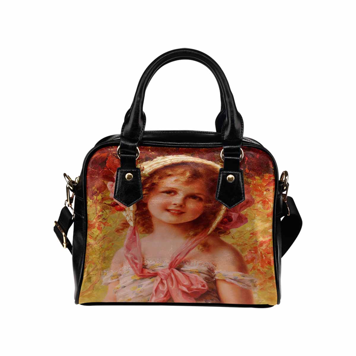 Victorian Girl design handbag, Mod 19163453, THE CHERRY BONNET