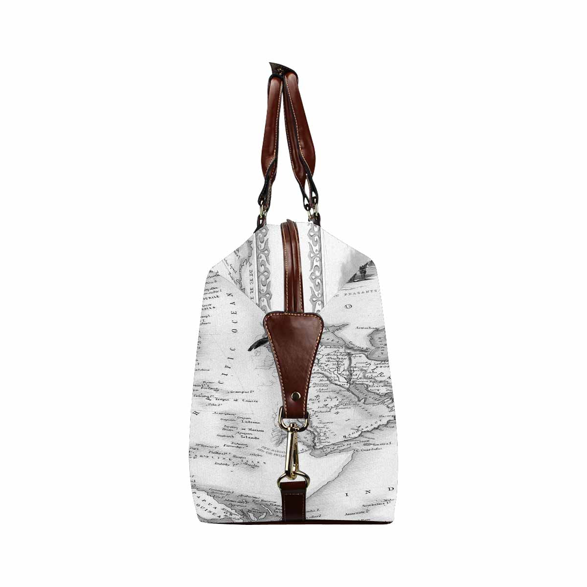 Antique Map design travel bag, Model 1695343, Design 35