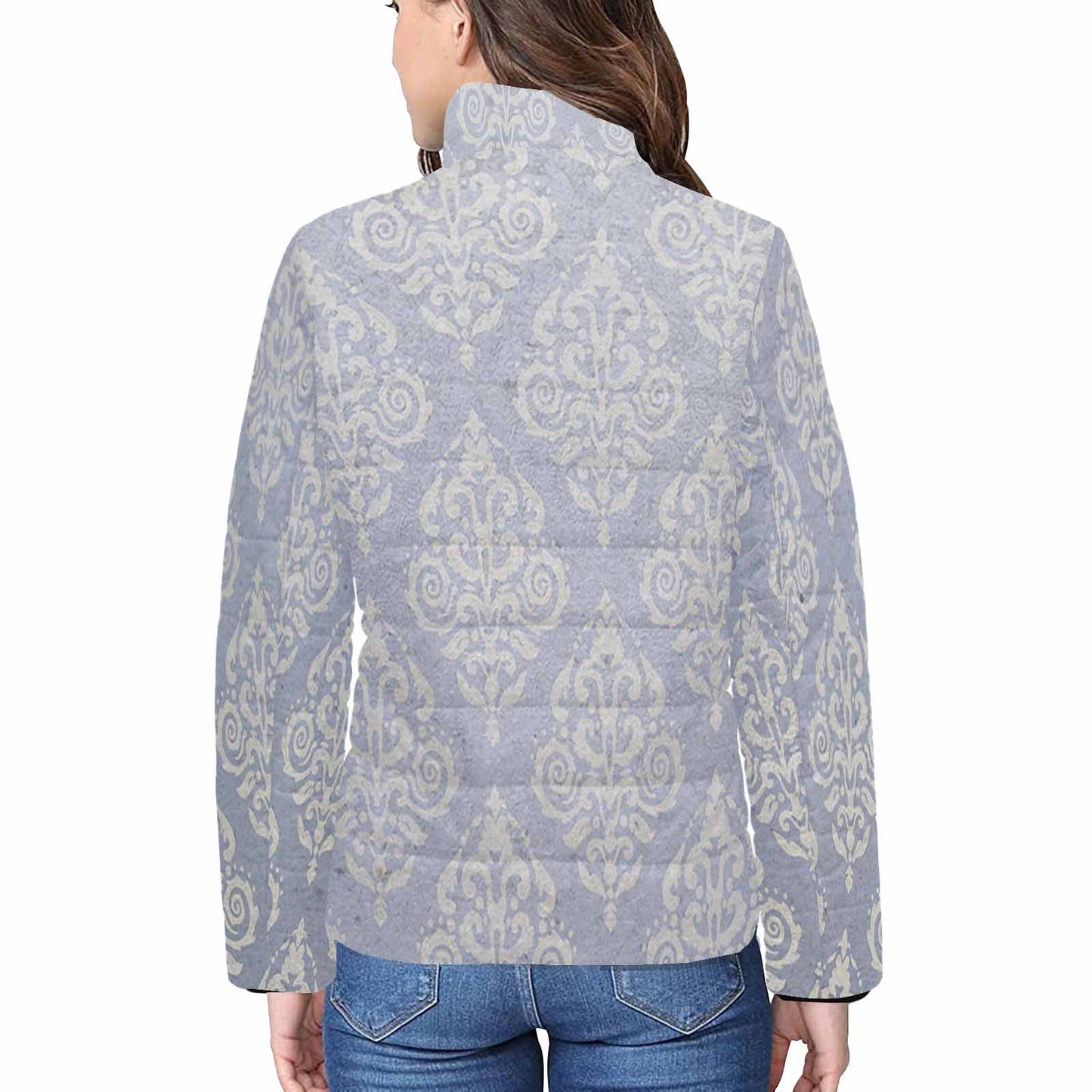 Antique general print quilted jacket, design 46