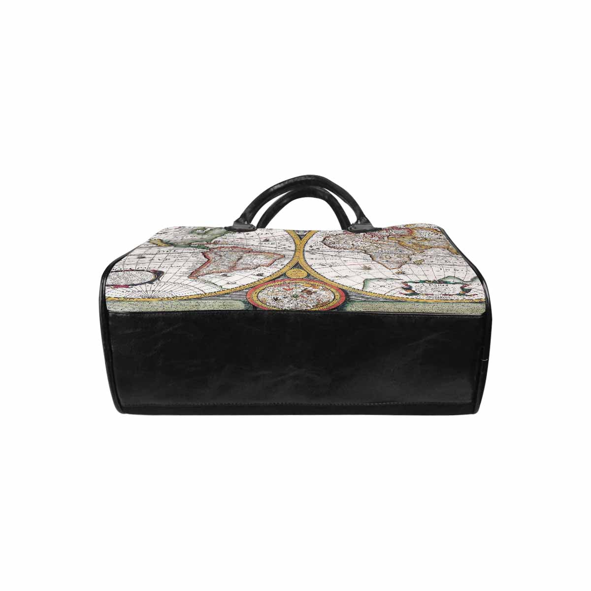 Antique Map design Boston handbag, Model 1695321, Design 31