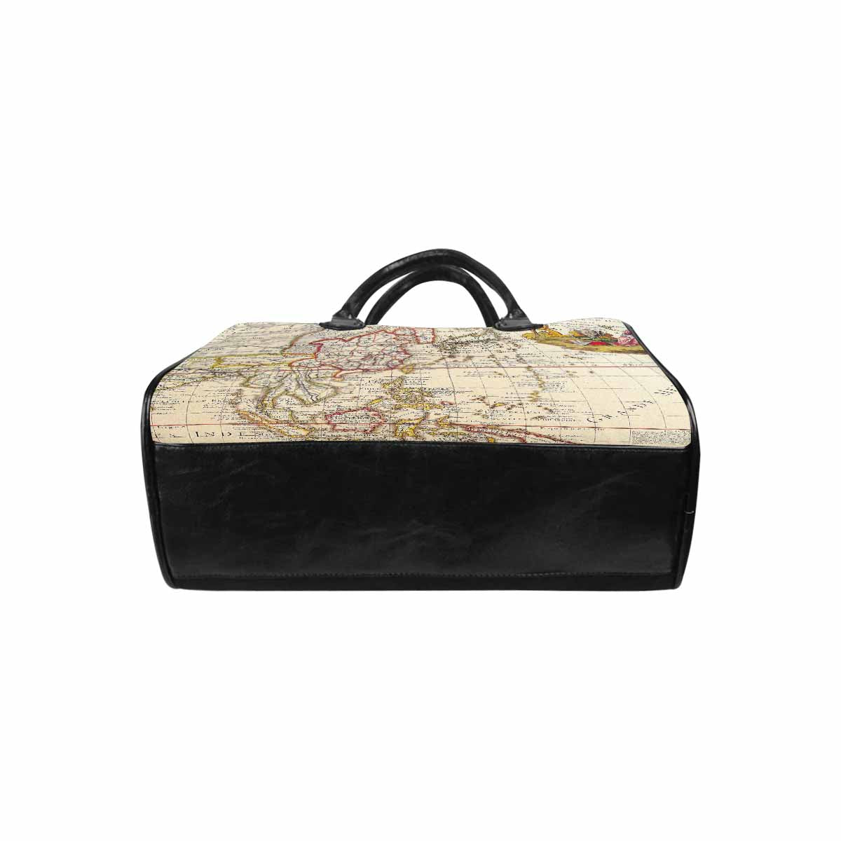 Antique Map design Boston handbag, Model 1695321, Design 10