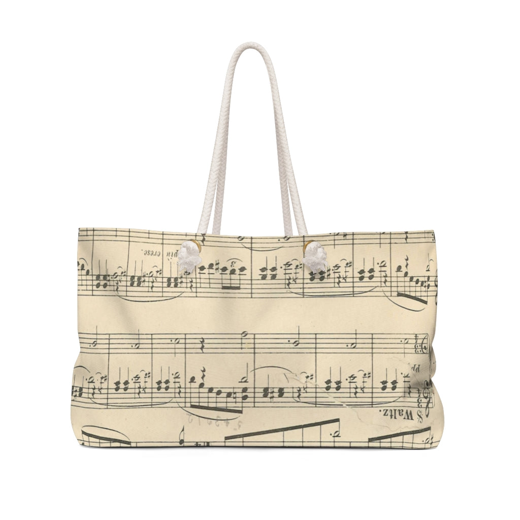 Antique General print weekender bag, casual tote, design 18