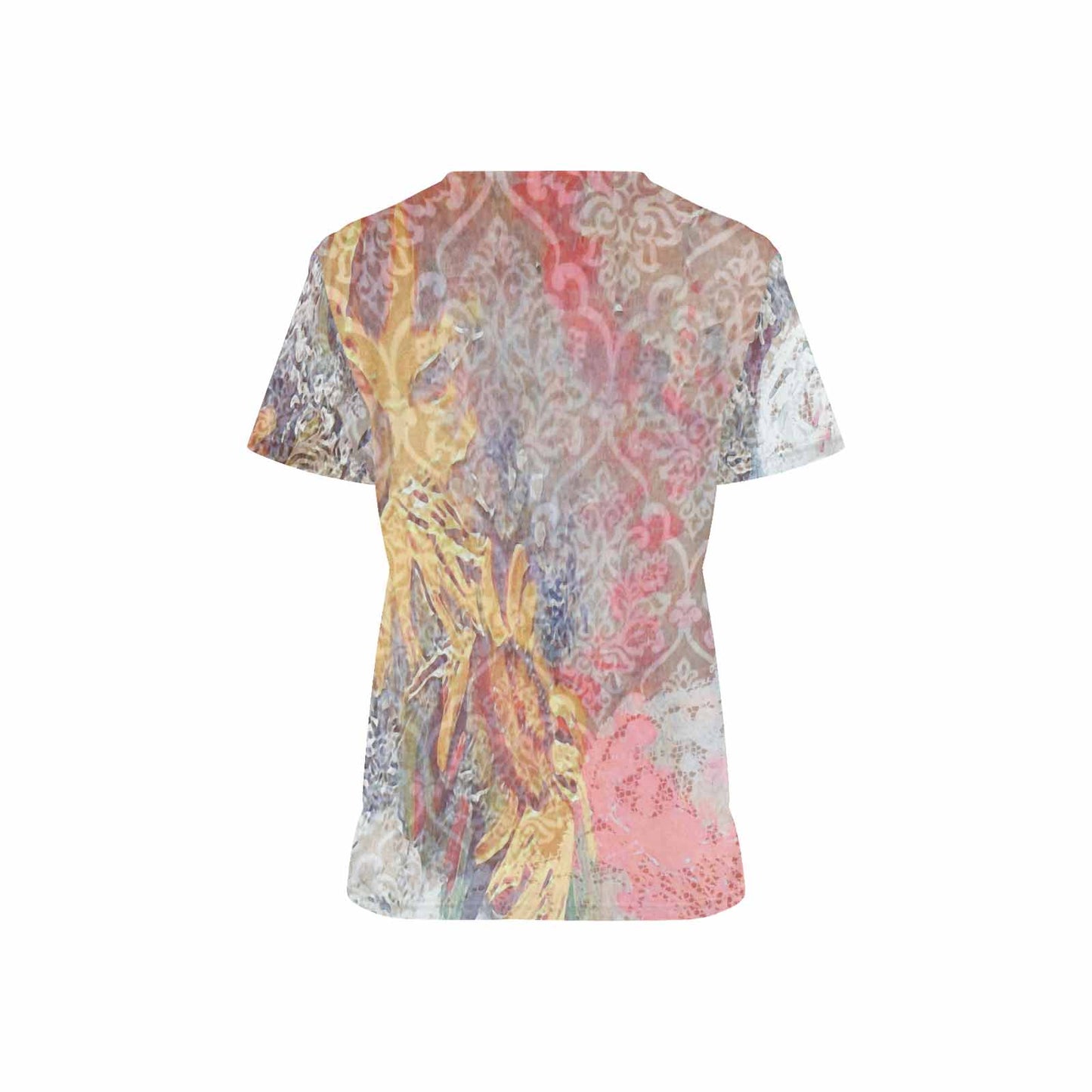 Vintage Floral professional scrubs, nurses scrub, unisex, Design 54x