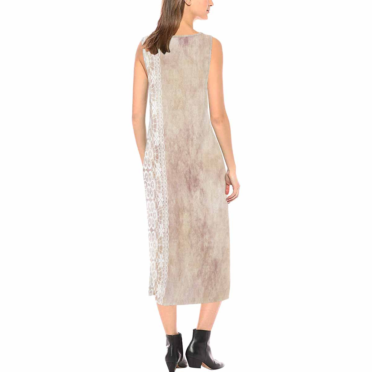 Victorian lace chic long dress, Design 35