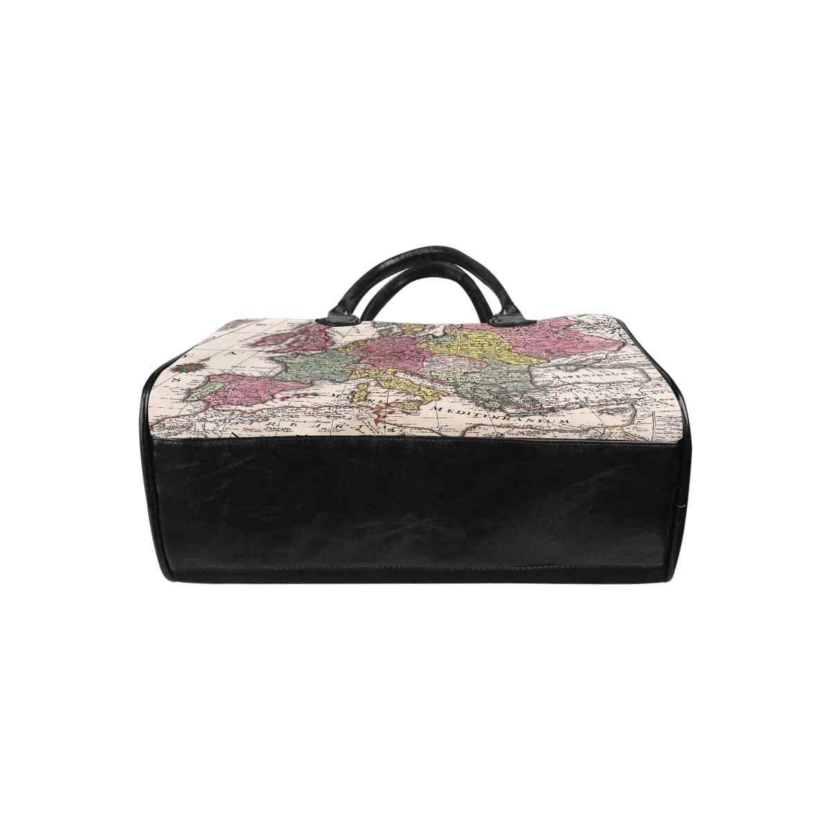 Antique Map design Boston handbag, Model 1695321, Design 43