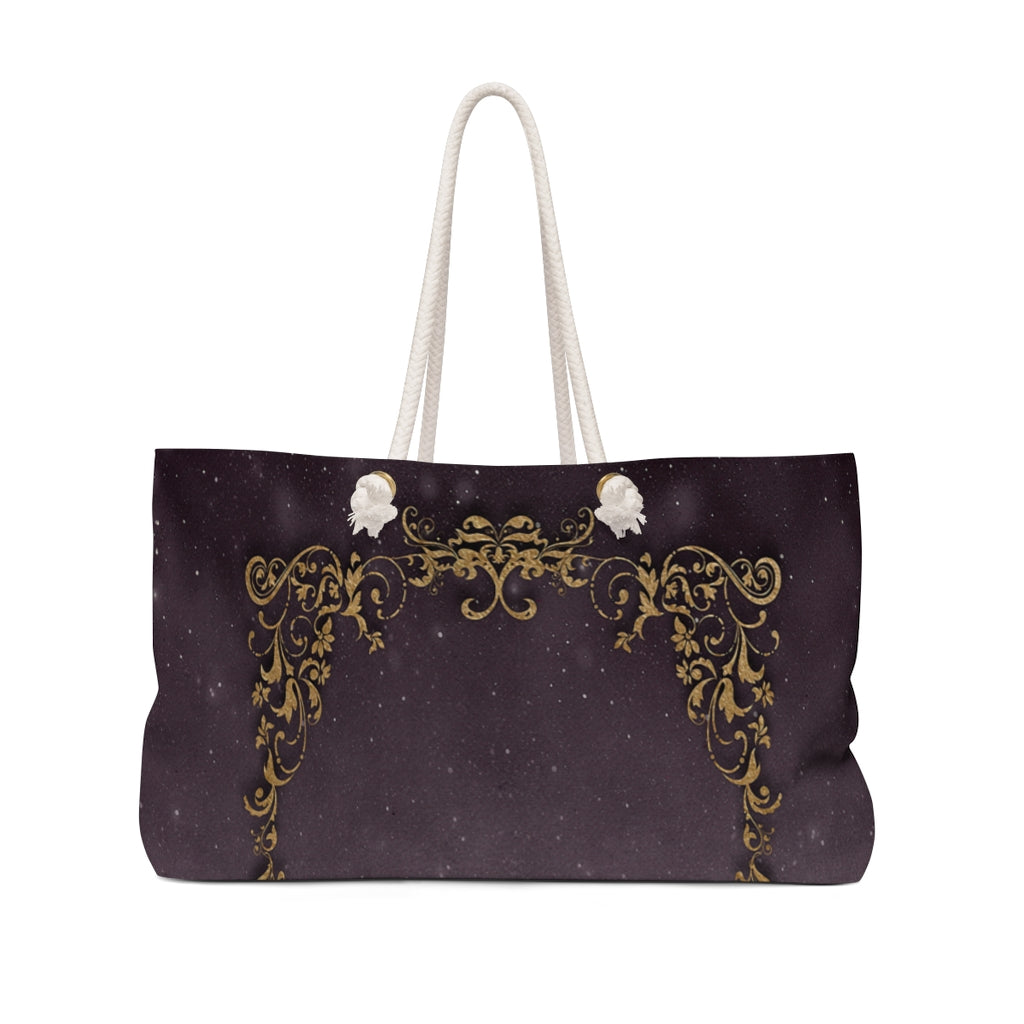 Antique General print weekender bag, casual tote, design 43