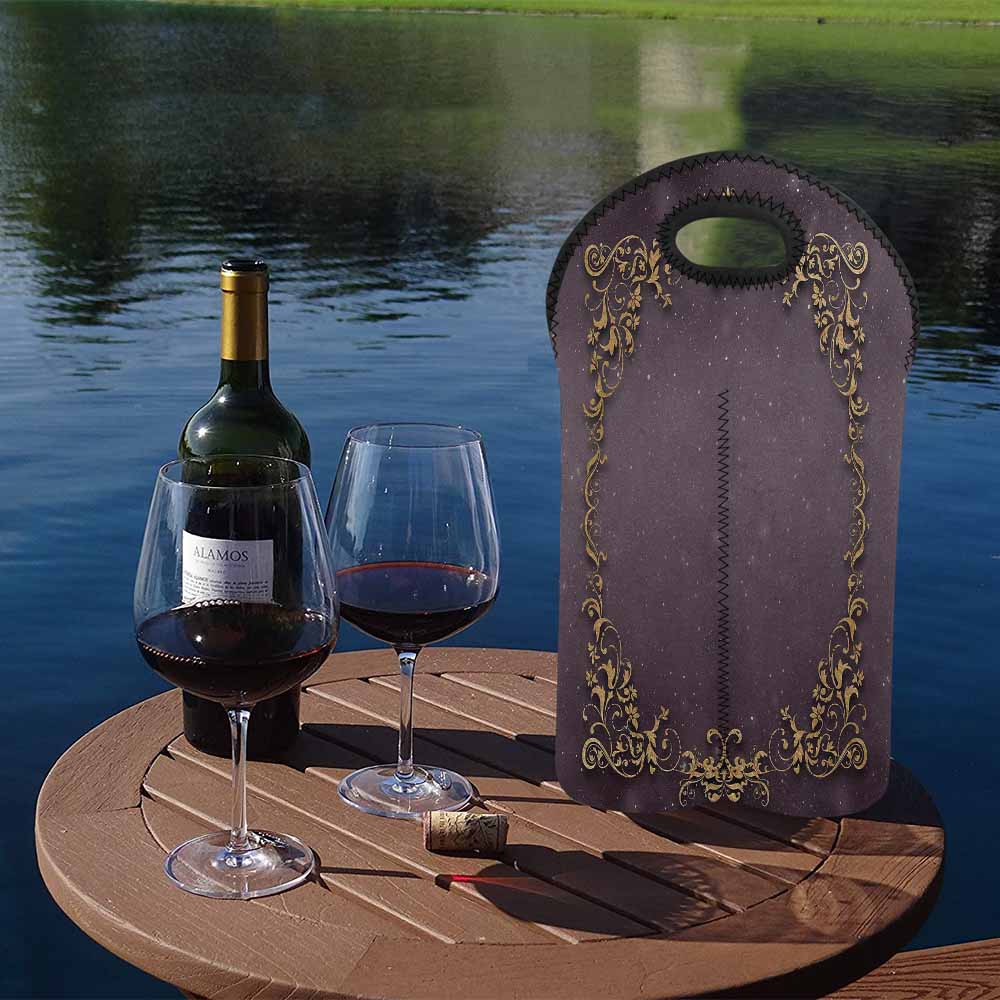2 Bottle General Victorian wine bag, Design 43