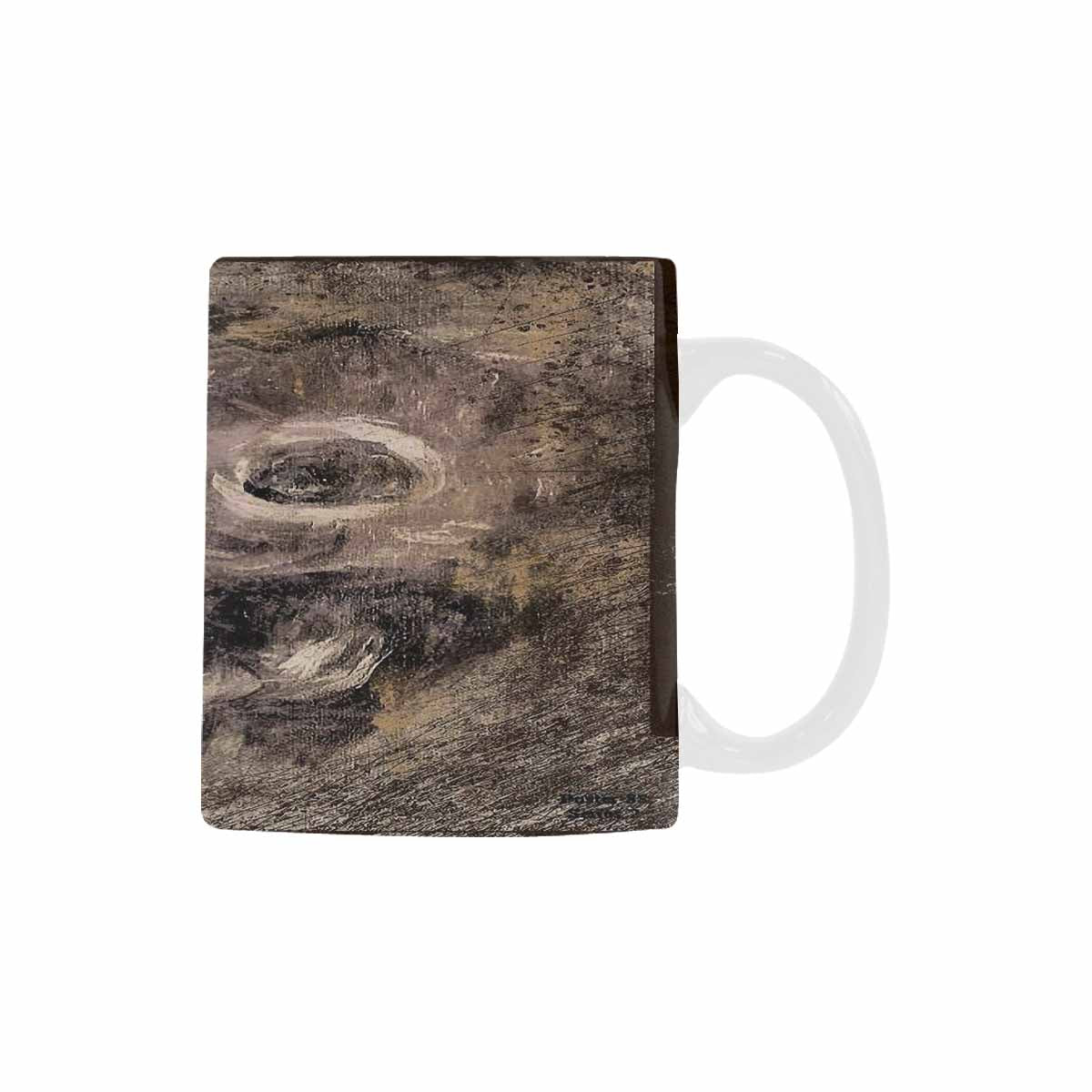 Vintage floral coffee mug or tea cup, Design 16