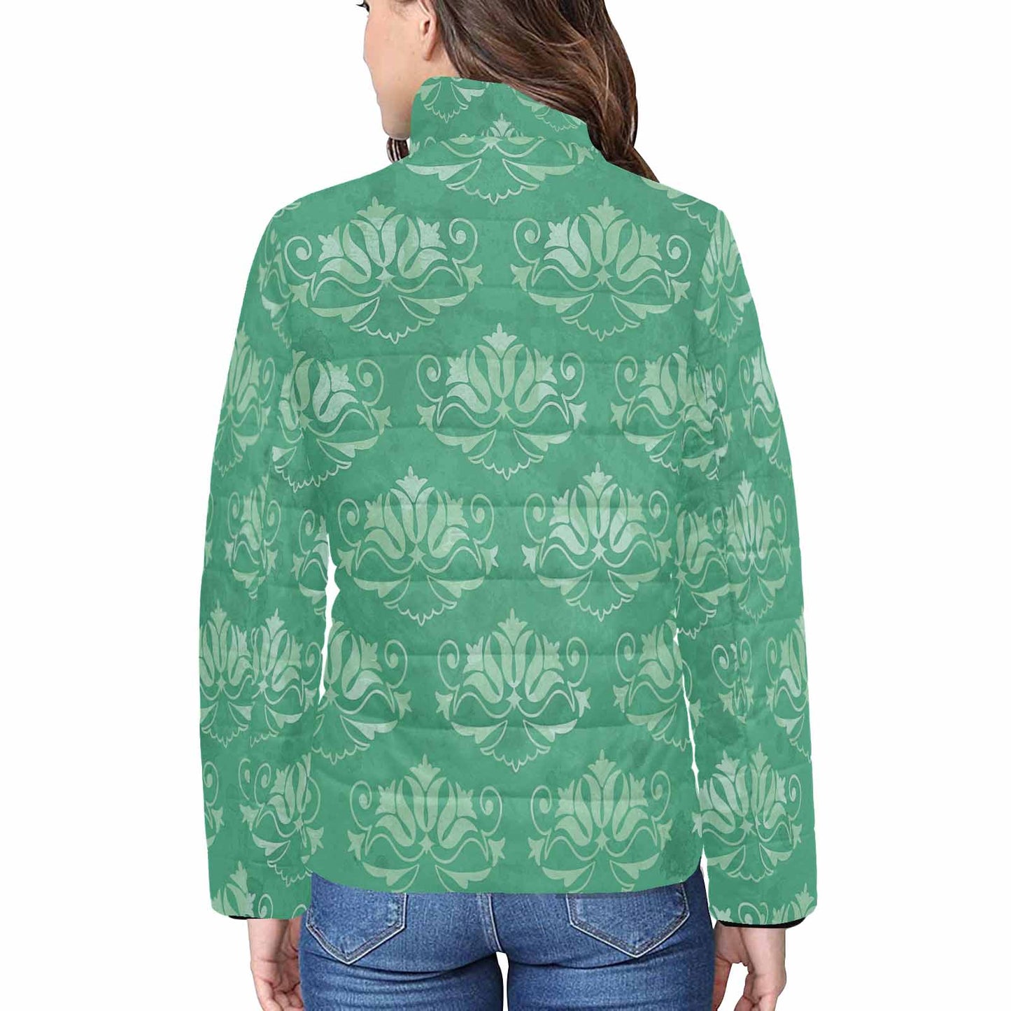 Antique general print quilted jacket, design 57