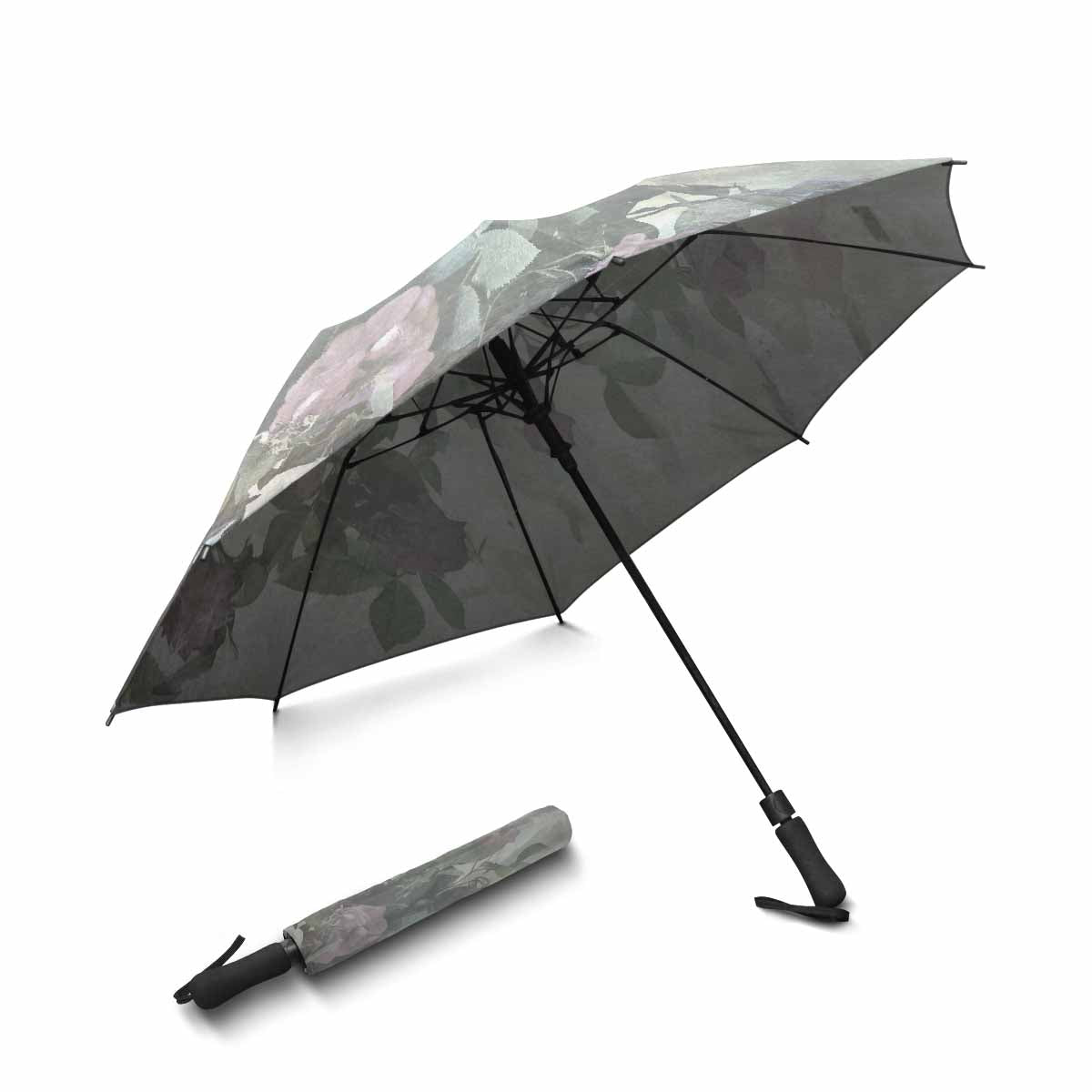 Victorian floral UMBRELLA, Mod U05, Design 23