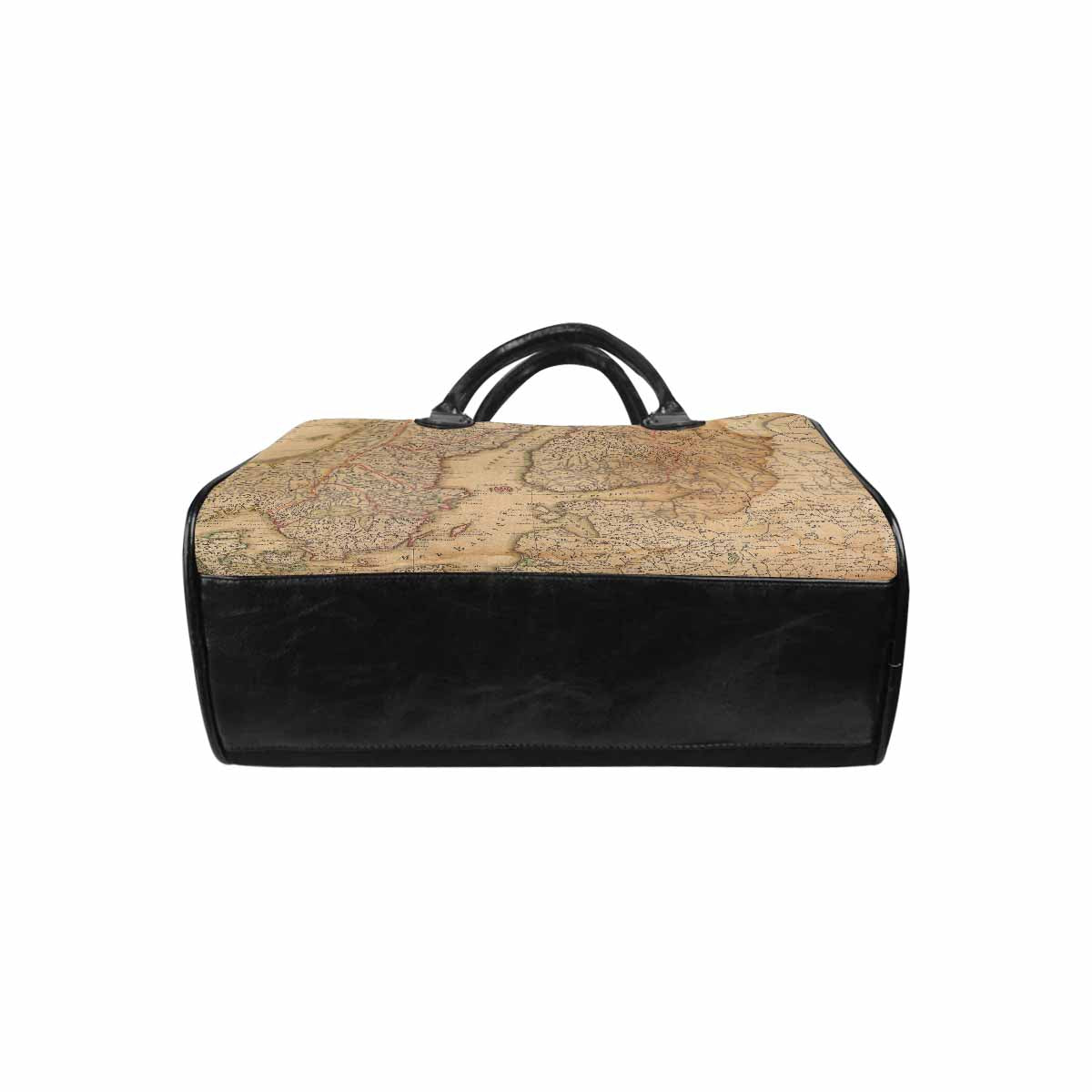 Antique Map design Boston handbag, Model 1695321, Design 42