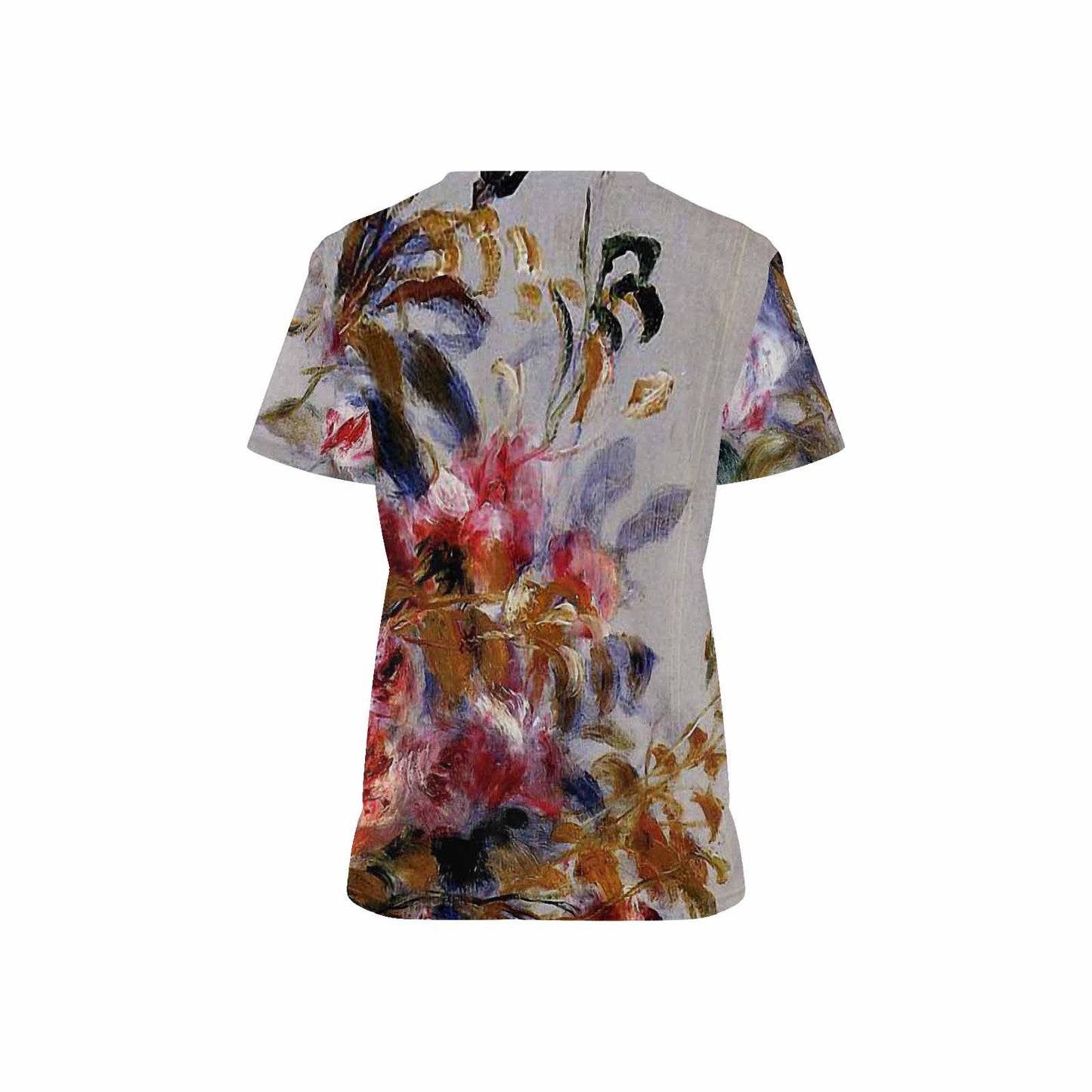 Vintage Floral professional scrubs, nurses scrub, unisex, Design 12