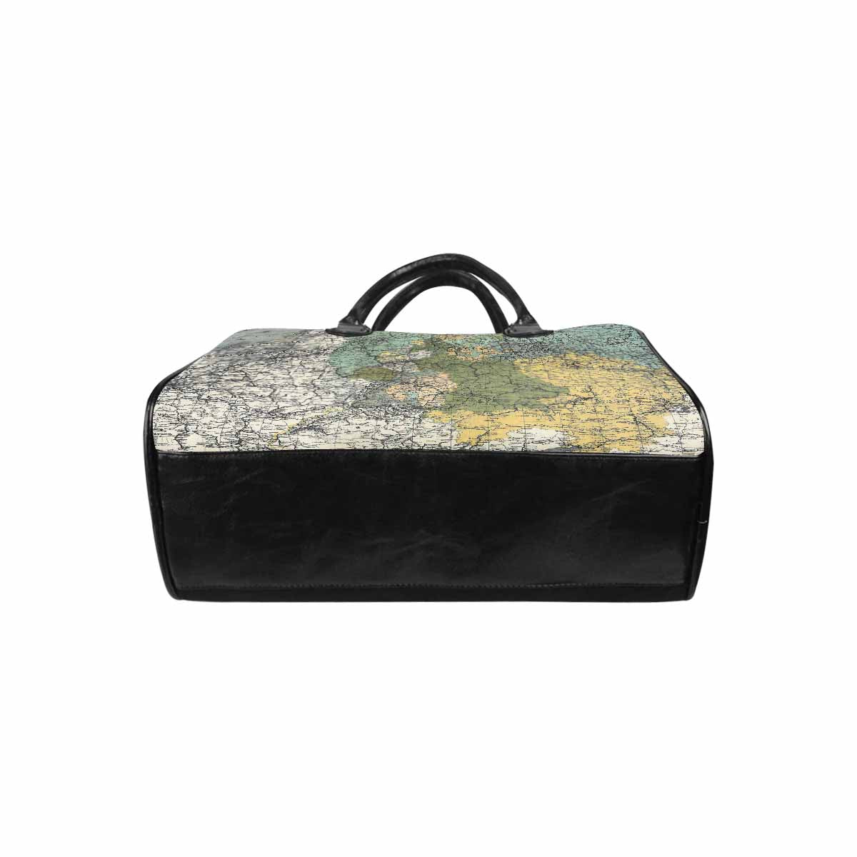 Antique Map design Boston handbag, Model 1695321, Design 18