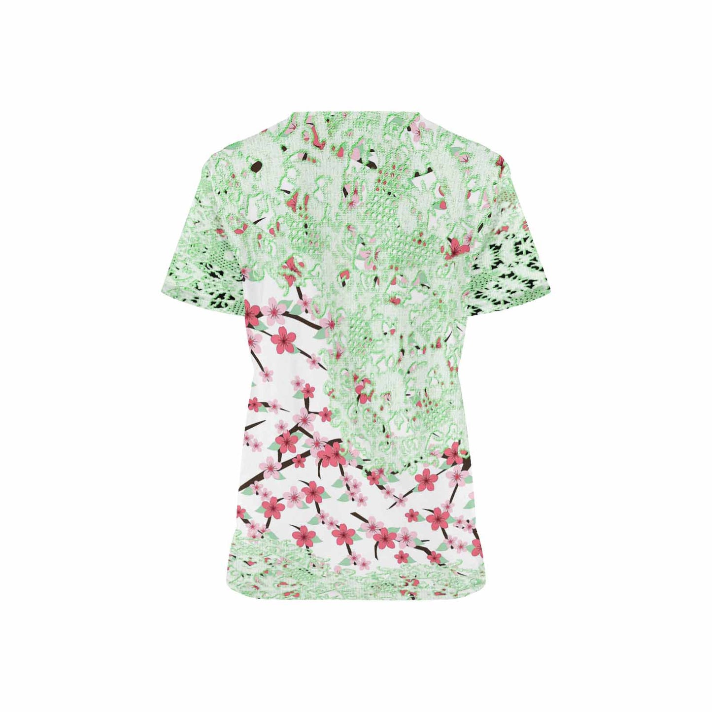 Victorian lace print professional scrubs, nurses scrub, unisex, design 10