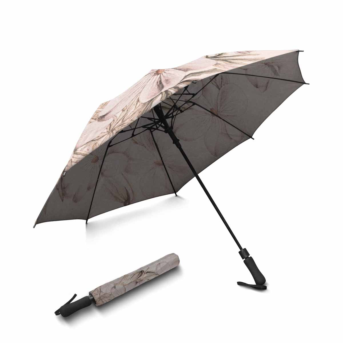 Victorian floral UMBRELLA, Mod U05, Design 13x