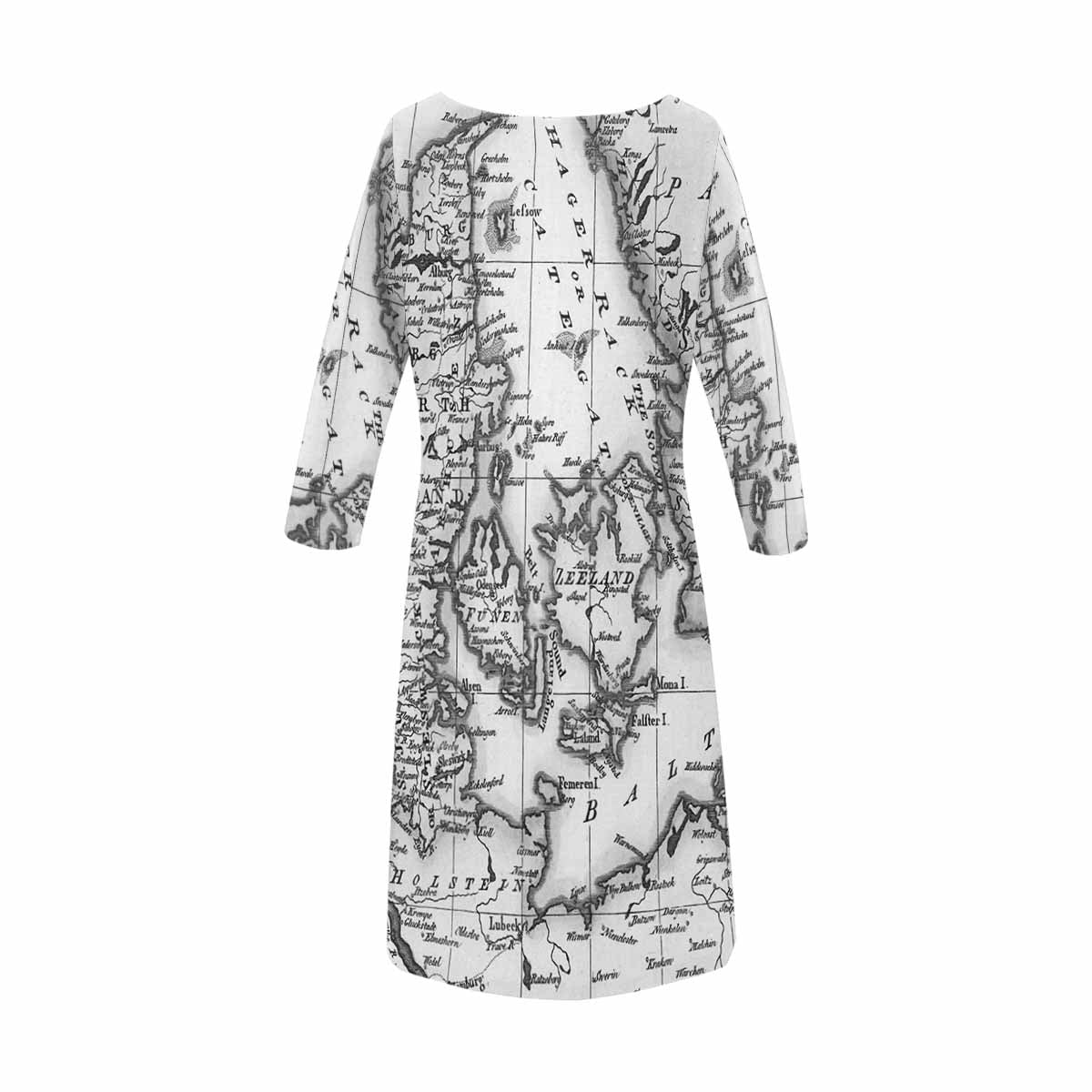Antique Map loose dress, MODEL 29532, design 26