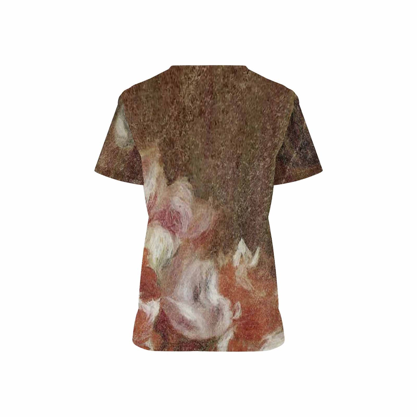 Vintage Floral professional scrubs, nurses scrub, unisex, Design 15