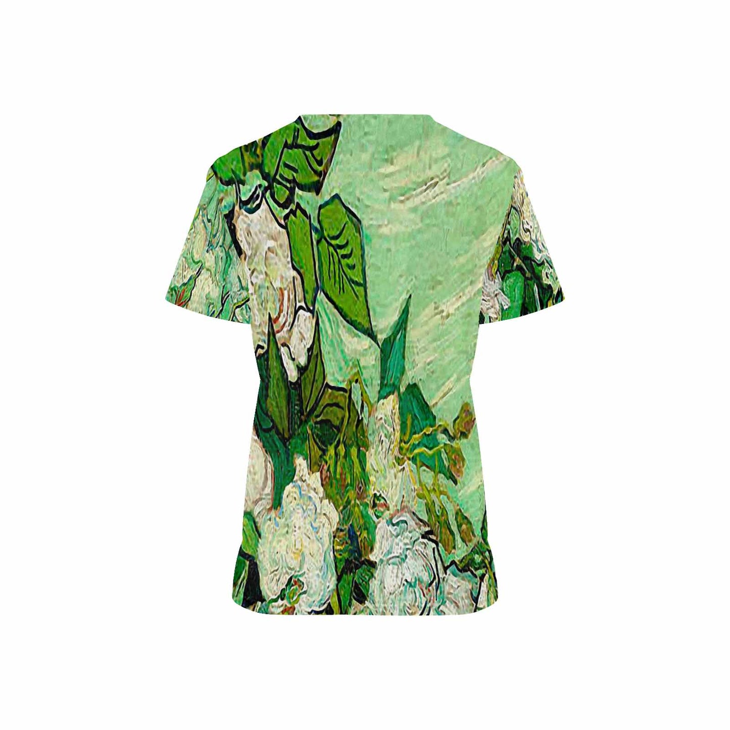 Vintage Floral professional scrubs, nurses scrub, unisex, Design 45