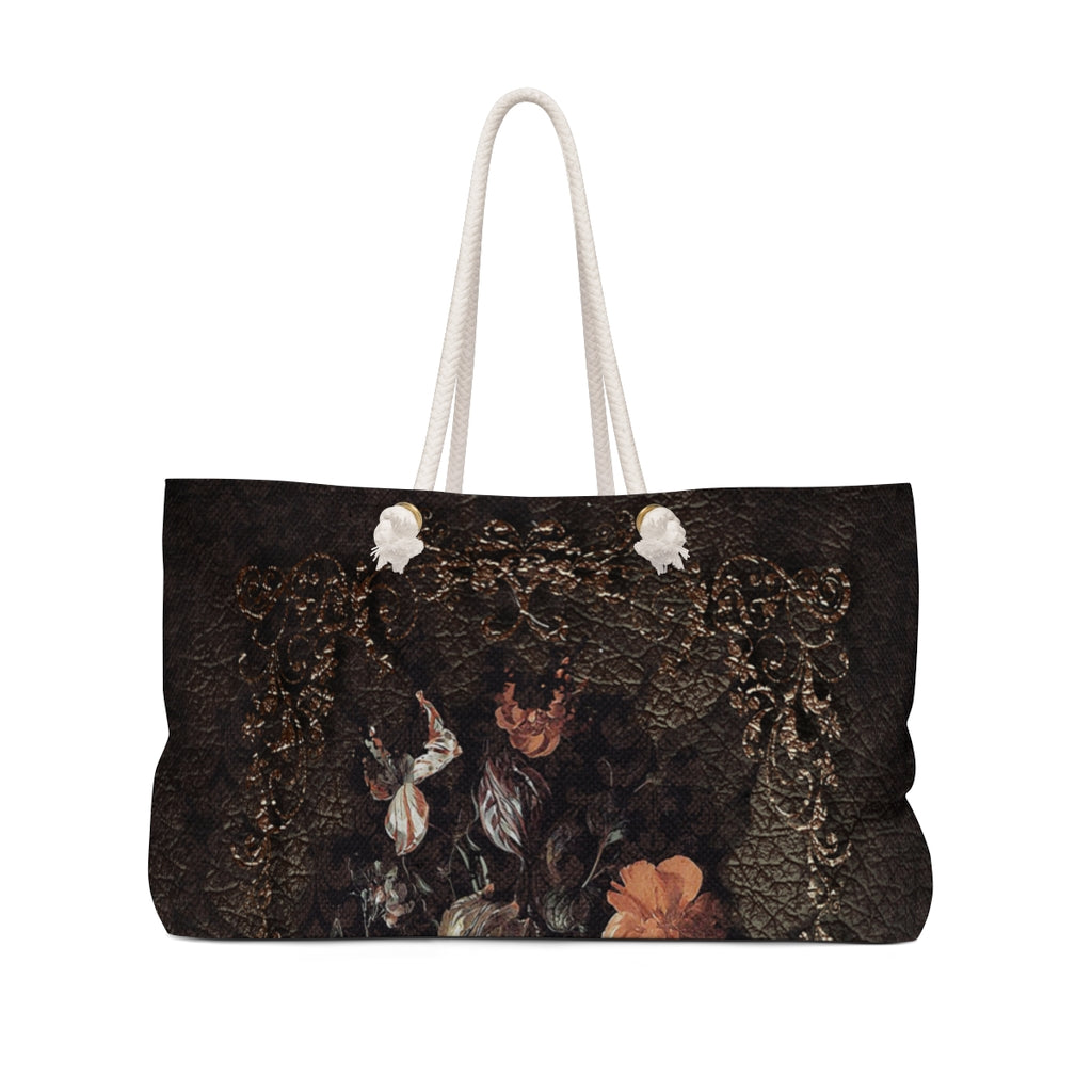 Antique General print weekender bag, casual tote, design 12