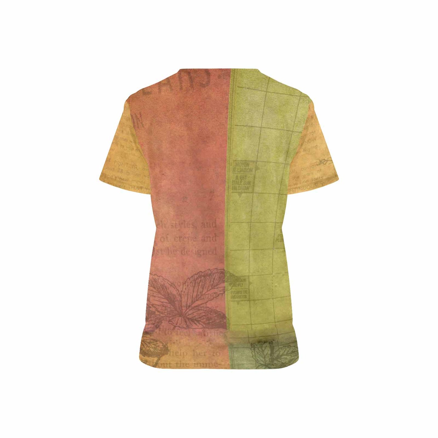 Antique general professional scrubs, nurses scrub, unisex, design 31