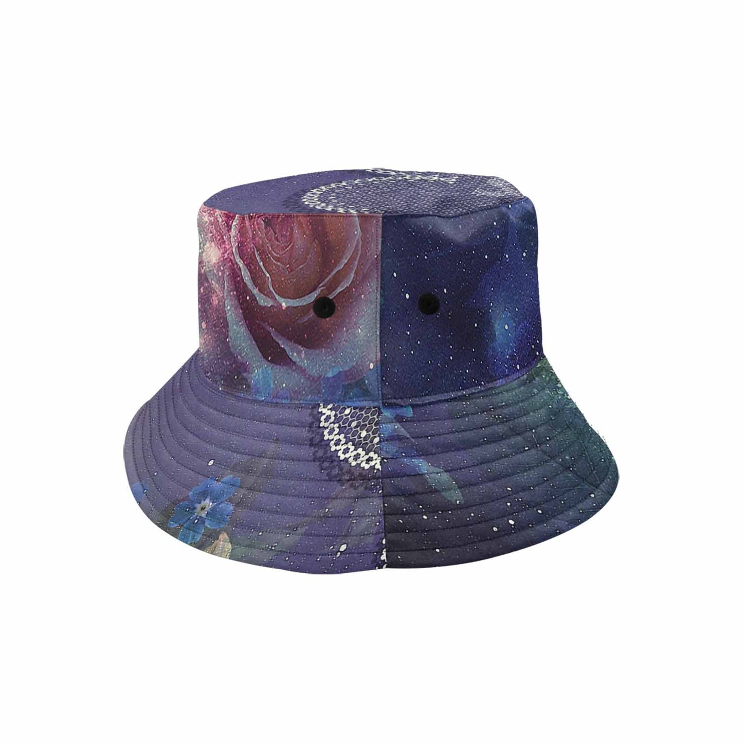Victorian lace Bucket Hat, outdoors hat, design 02
