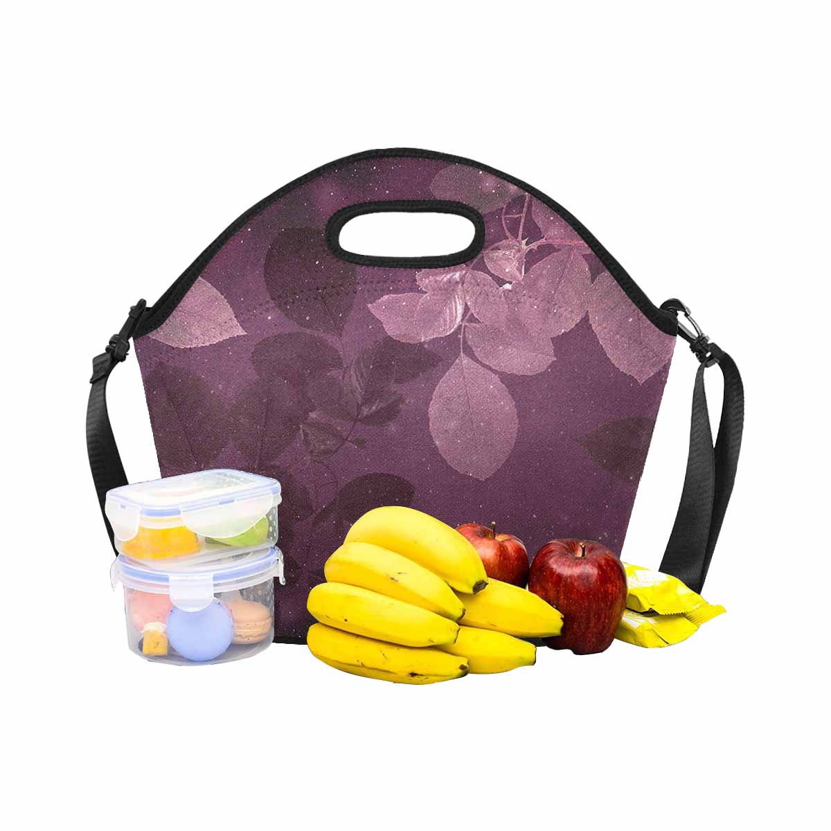 Antique general print, insulated lunch bag, design 54