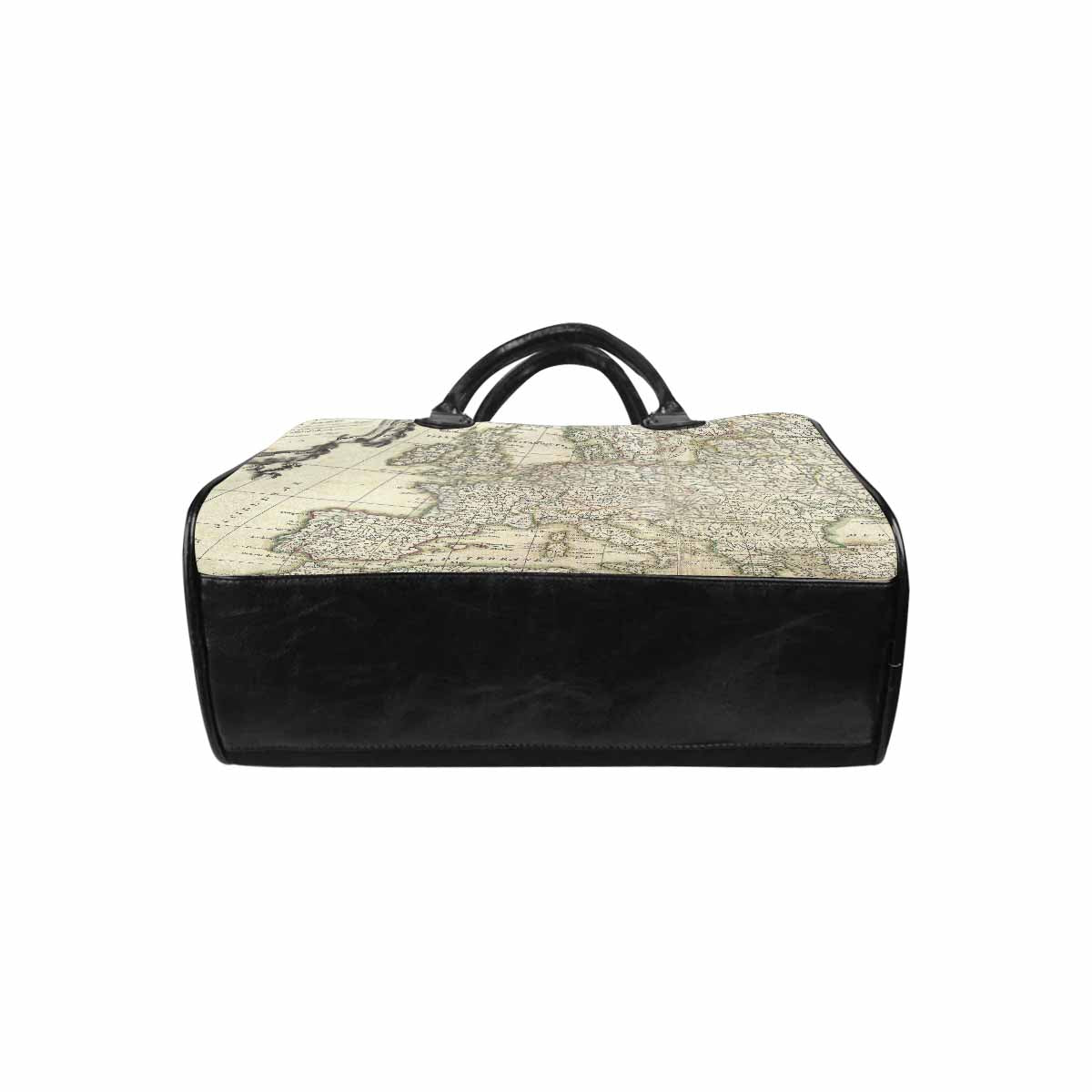 Antique Map design Boston handbag, Model 1695321, Design 3