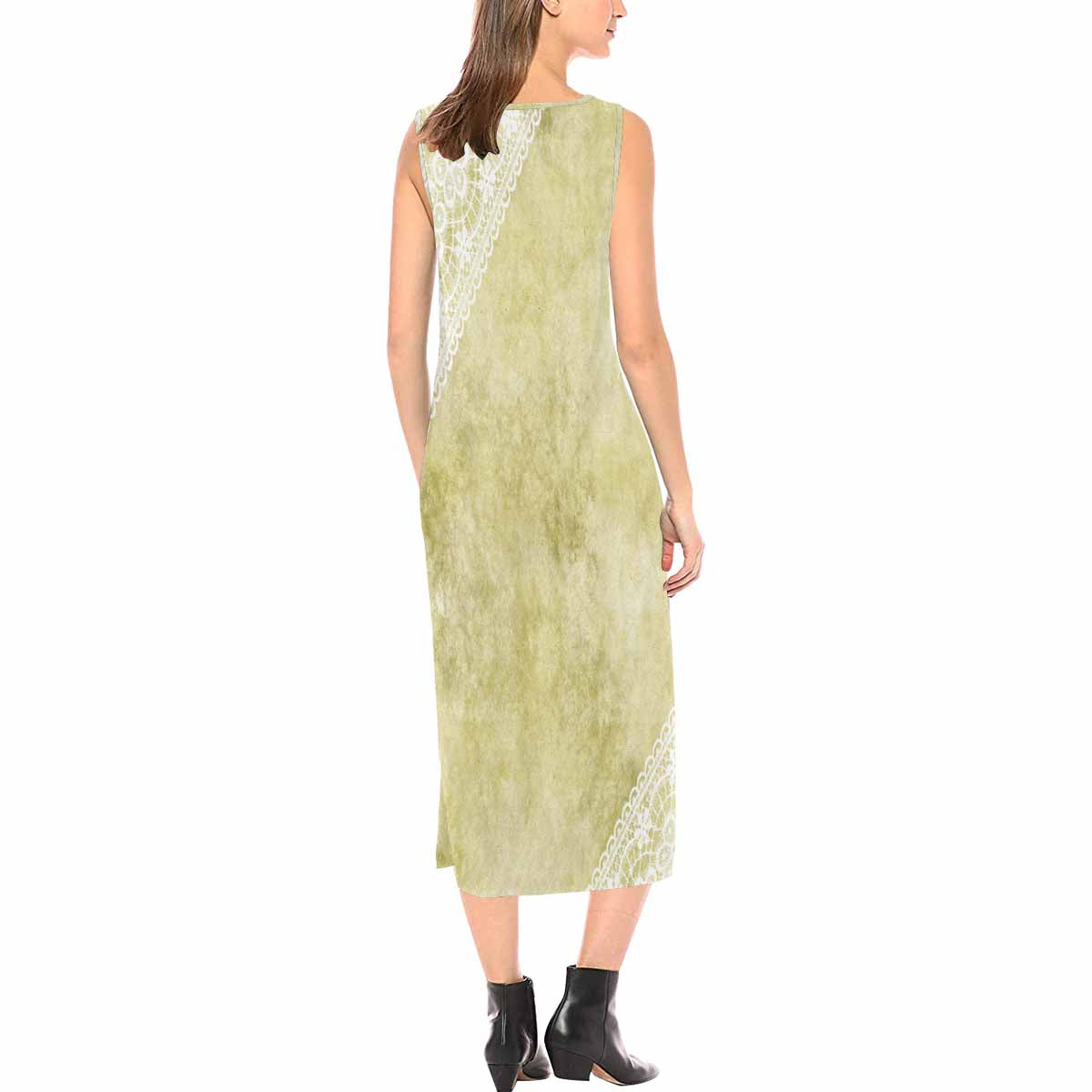 Victorian lace chic long dress, Design 43