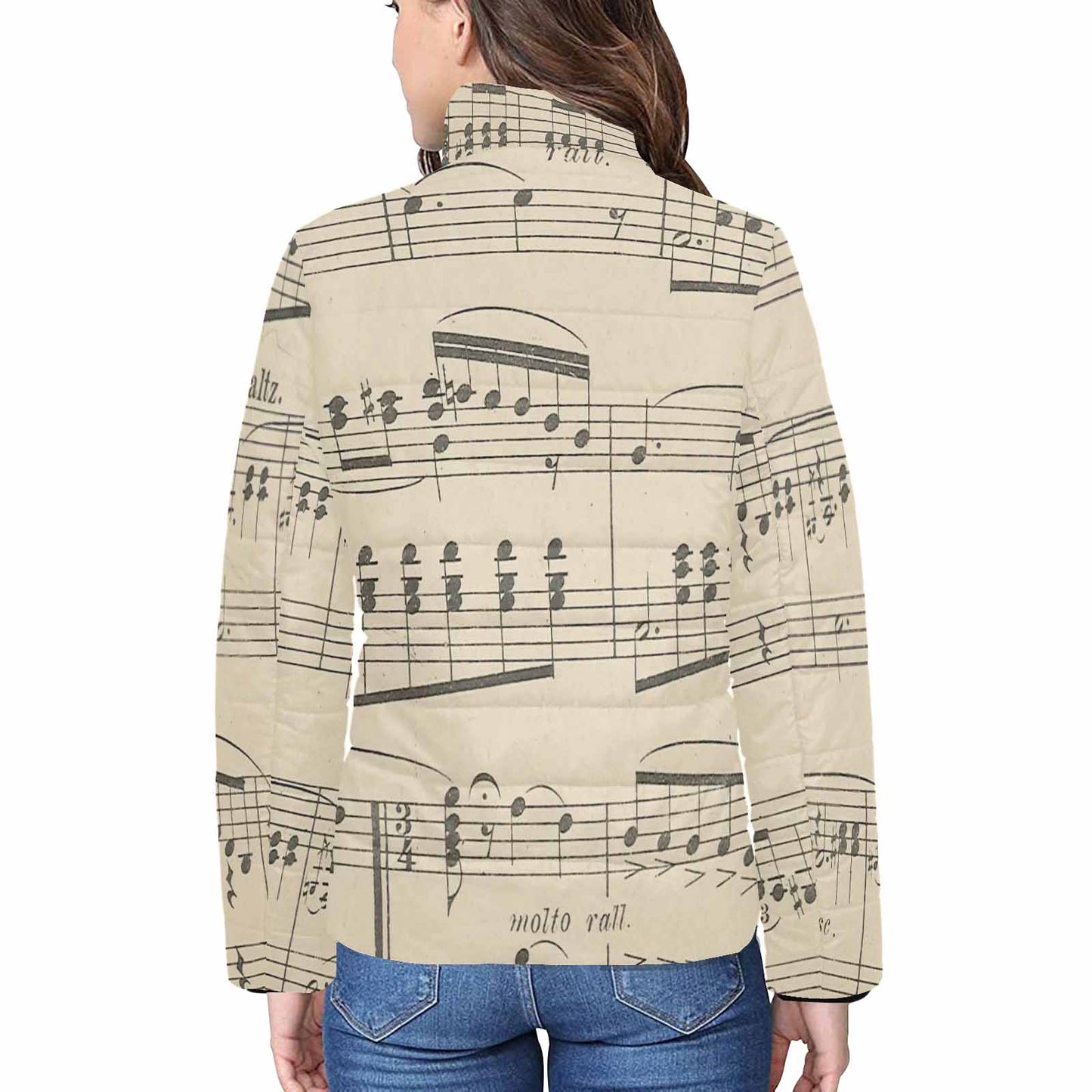 Antique general print quilted jacket, design 18