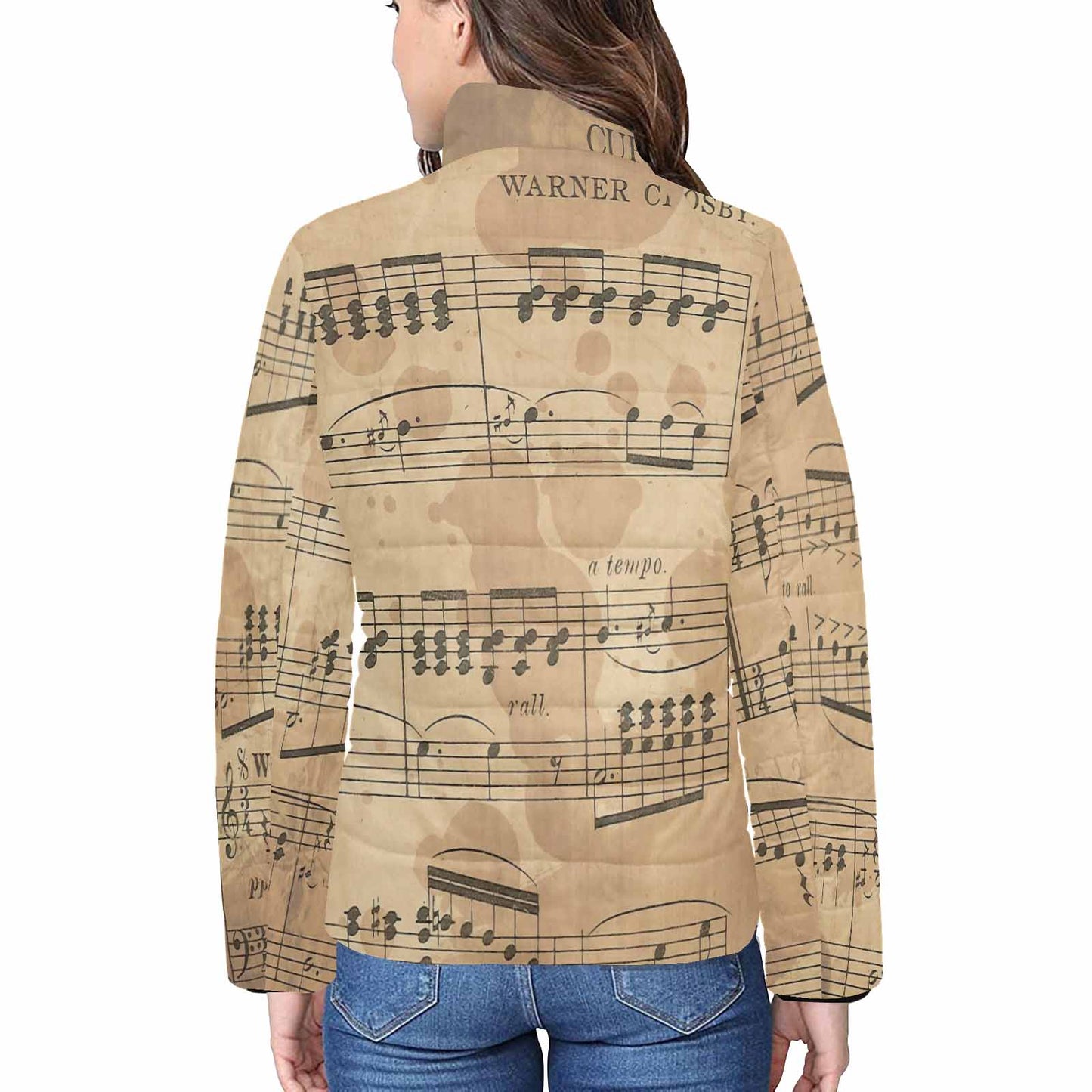 Antique general print quilted jacket, design 55