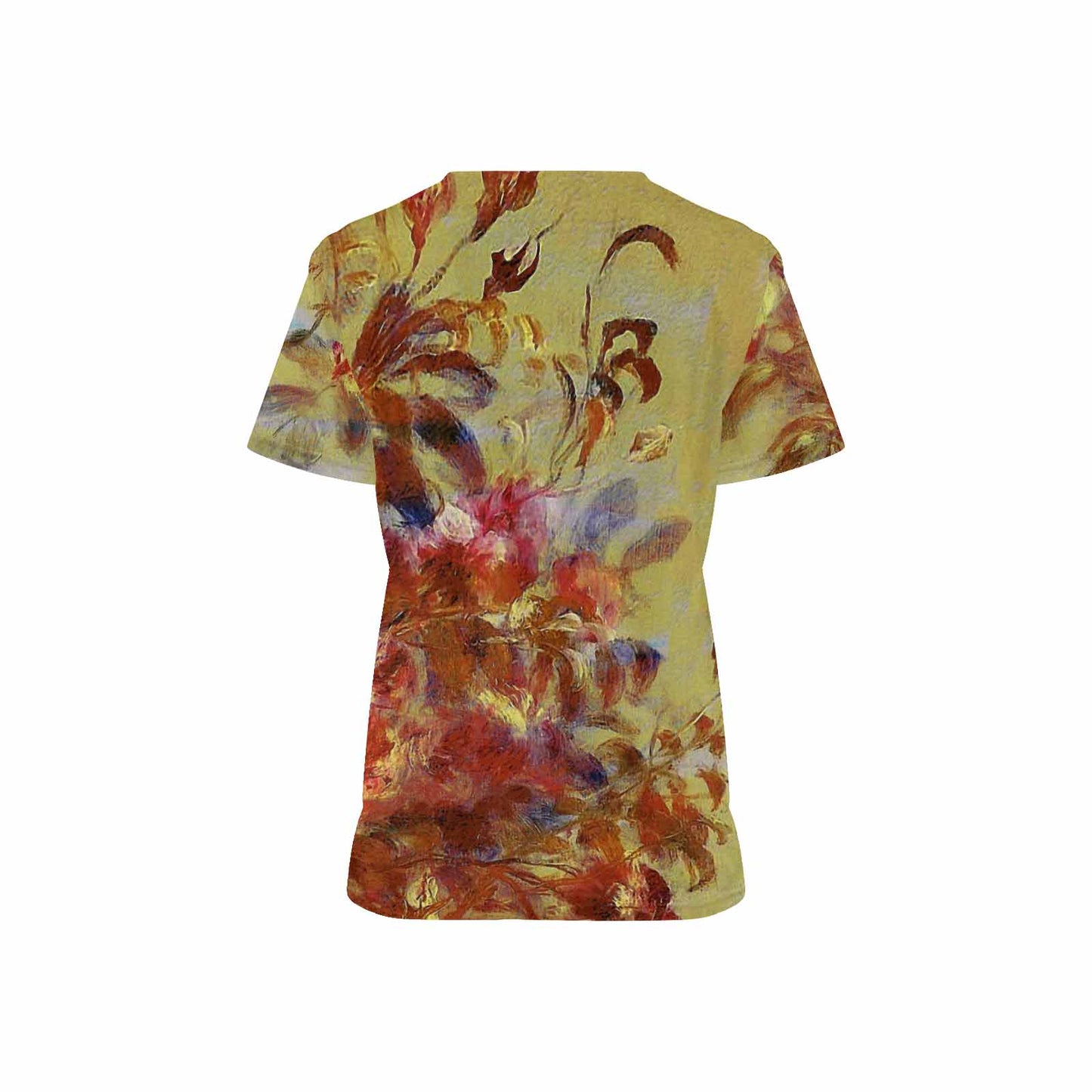 Vintage Floral professional scrubs, nurses scrub, unisex, Design 11