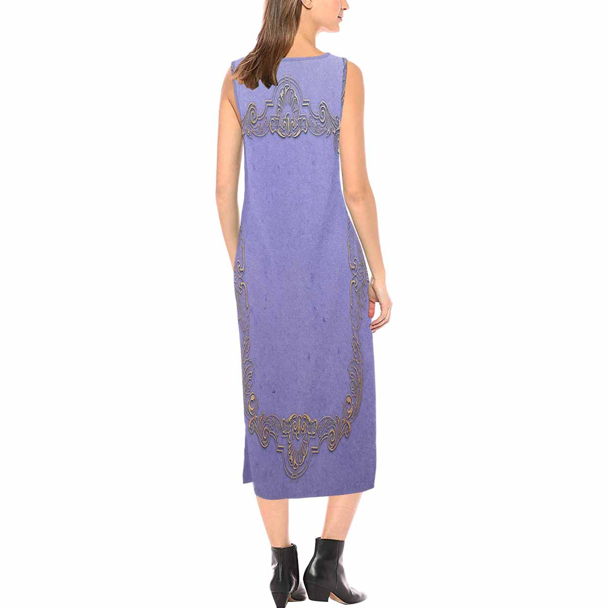 Antique General long chic dress, MODEL 09538, design 45