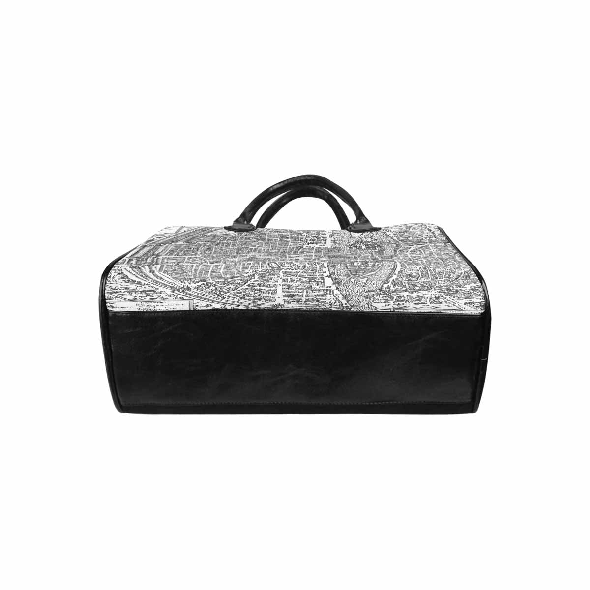 Antique Map design Boston handbag, Model 1695321, Design 47