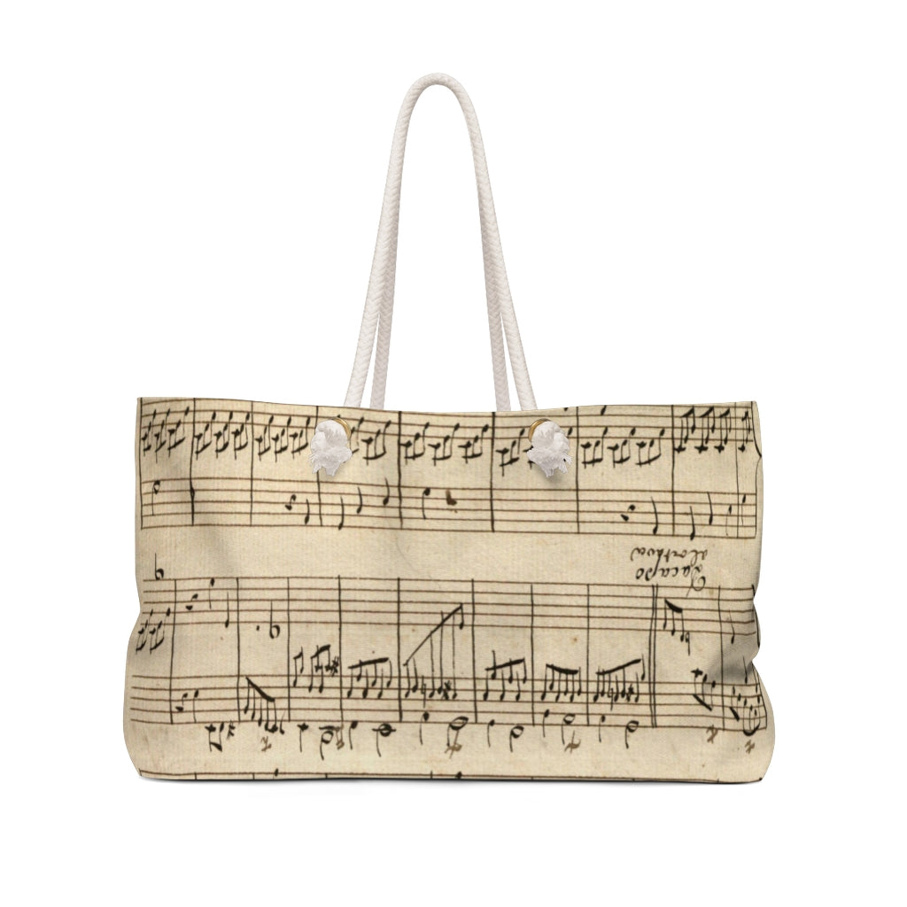 Antique General print weekender bag, casual tote, design 21