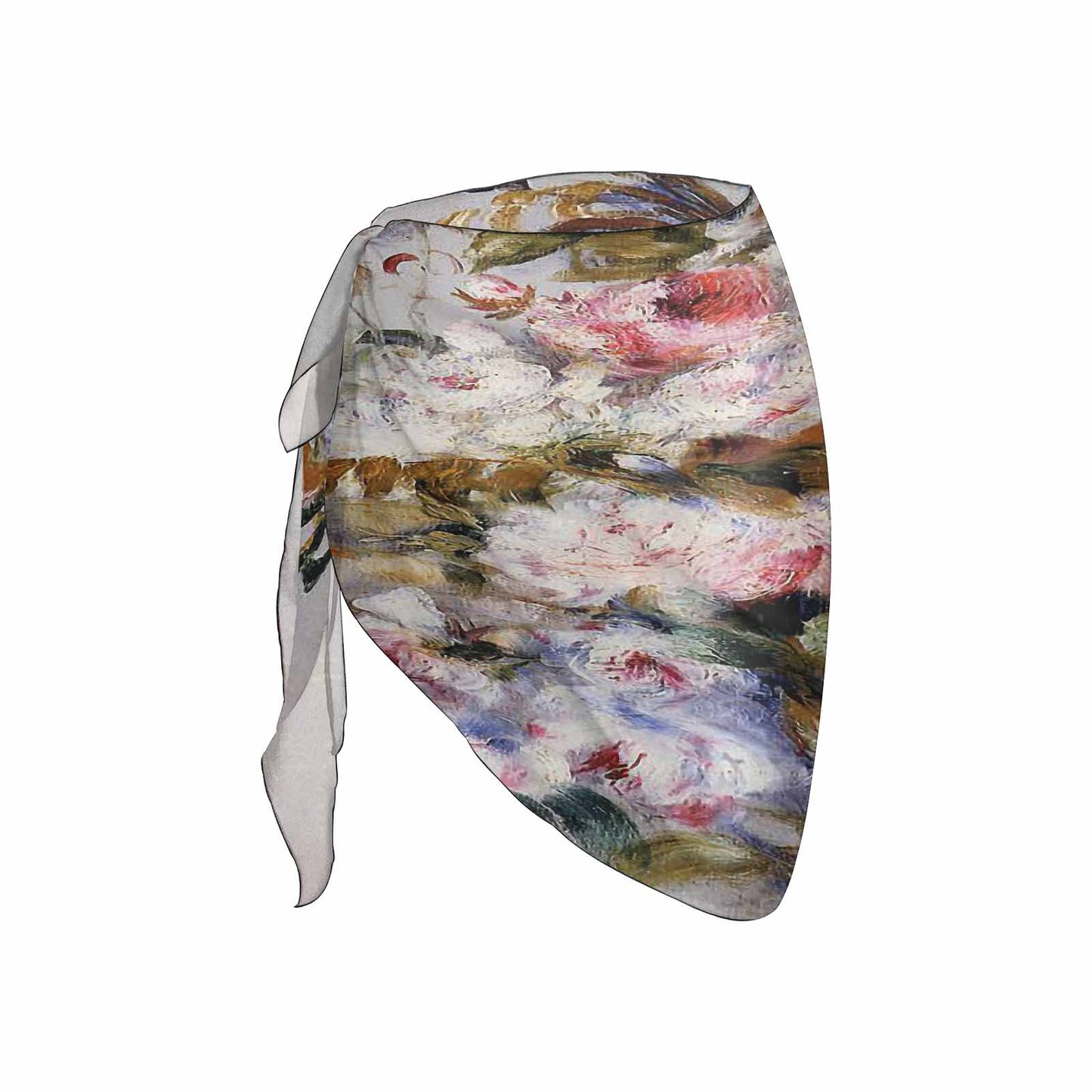 Vintage floral, beach sarong, beach coverup, swim wear, Design 12